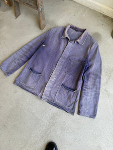 1970s Sunfaded Purple Chore Jacket (XL)