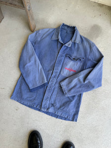 1980s Faded Jeumont-Scheider Chore Jacket (L)