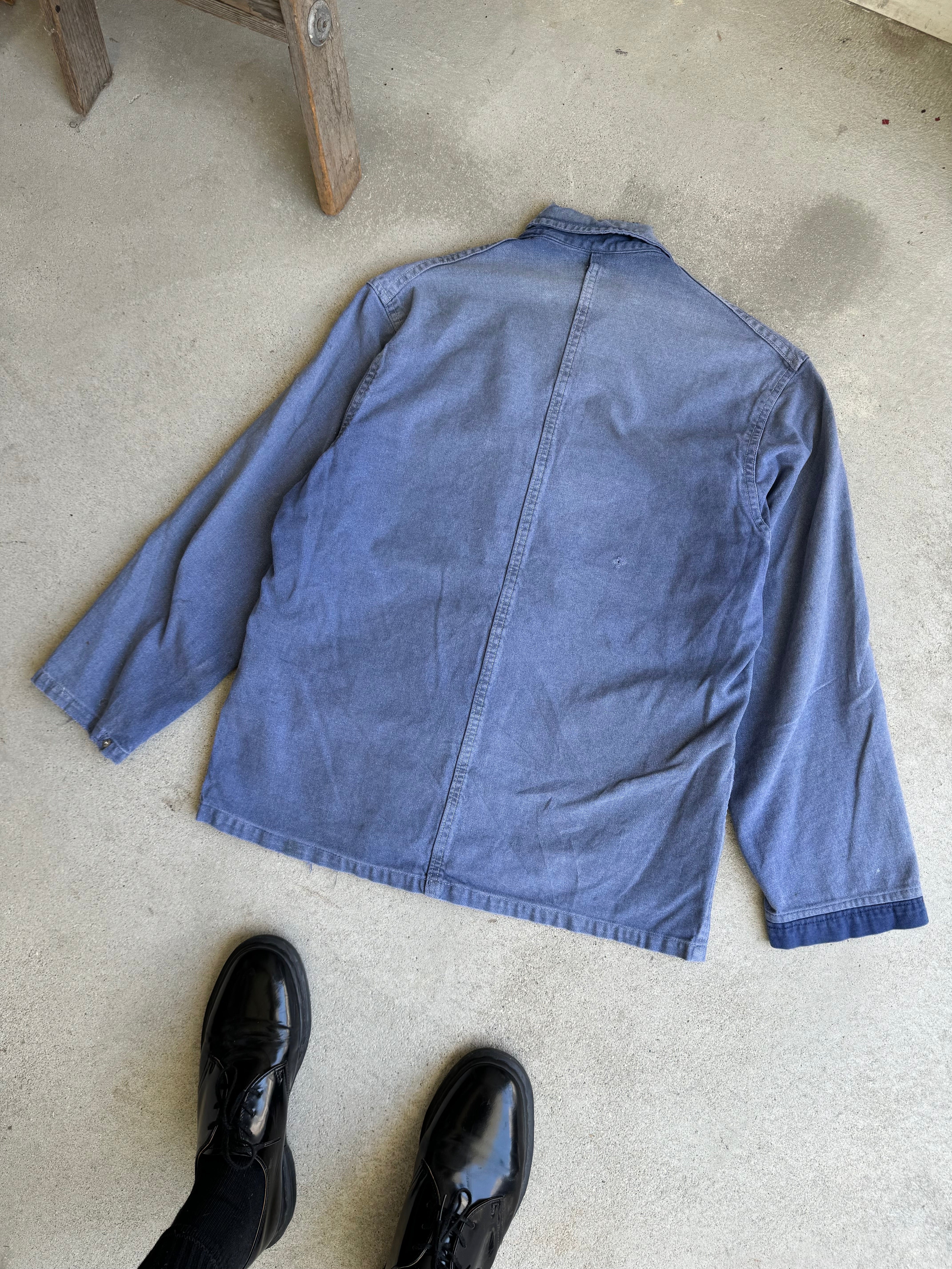 1980s Faded Jeumont-Scheider Chore Jacket (L)