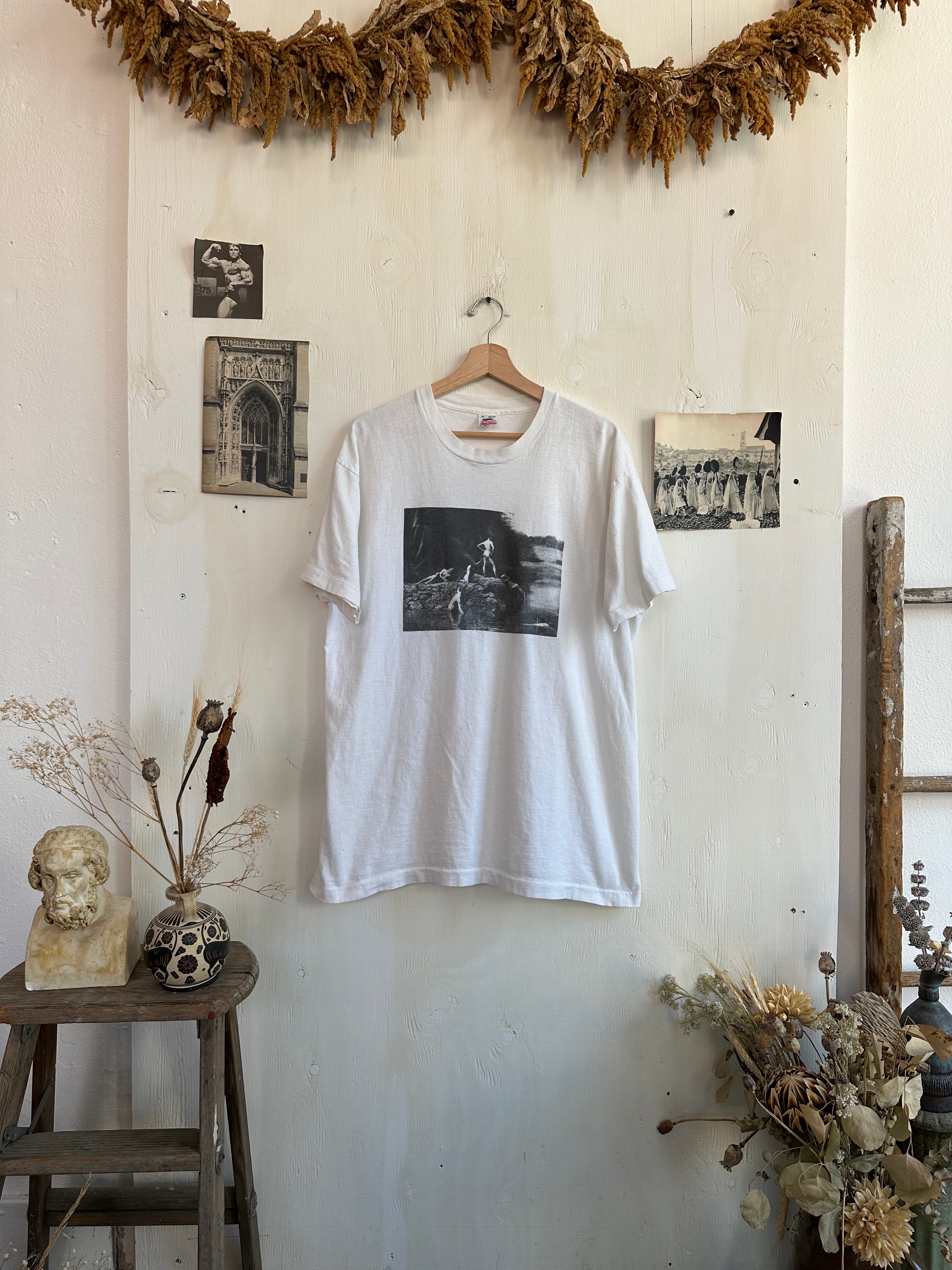 1990 Thomas Eakins Photography Museum Exhibit T-Shirt (Boxy XL)