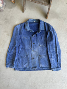 1970s Distressed/Honeycomb Chore Jacket (XL)