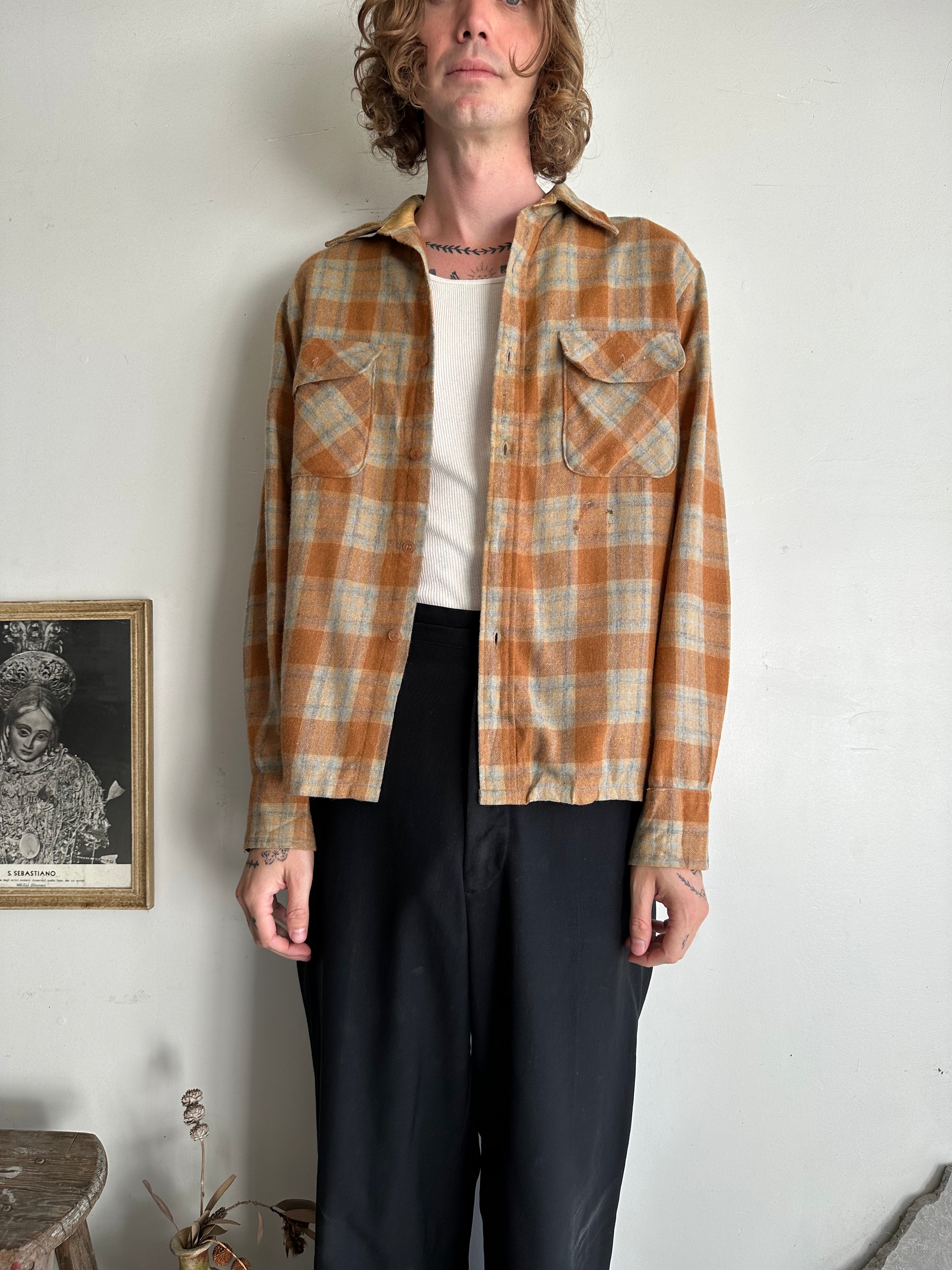 1950s Faded Cranbrook Flannel (L)