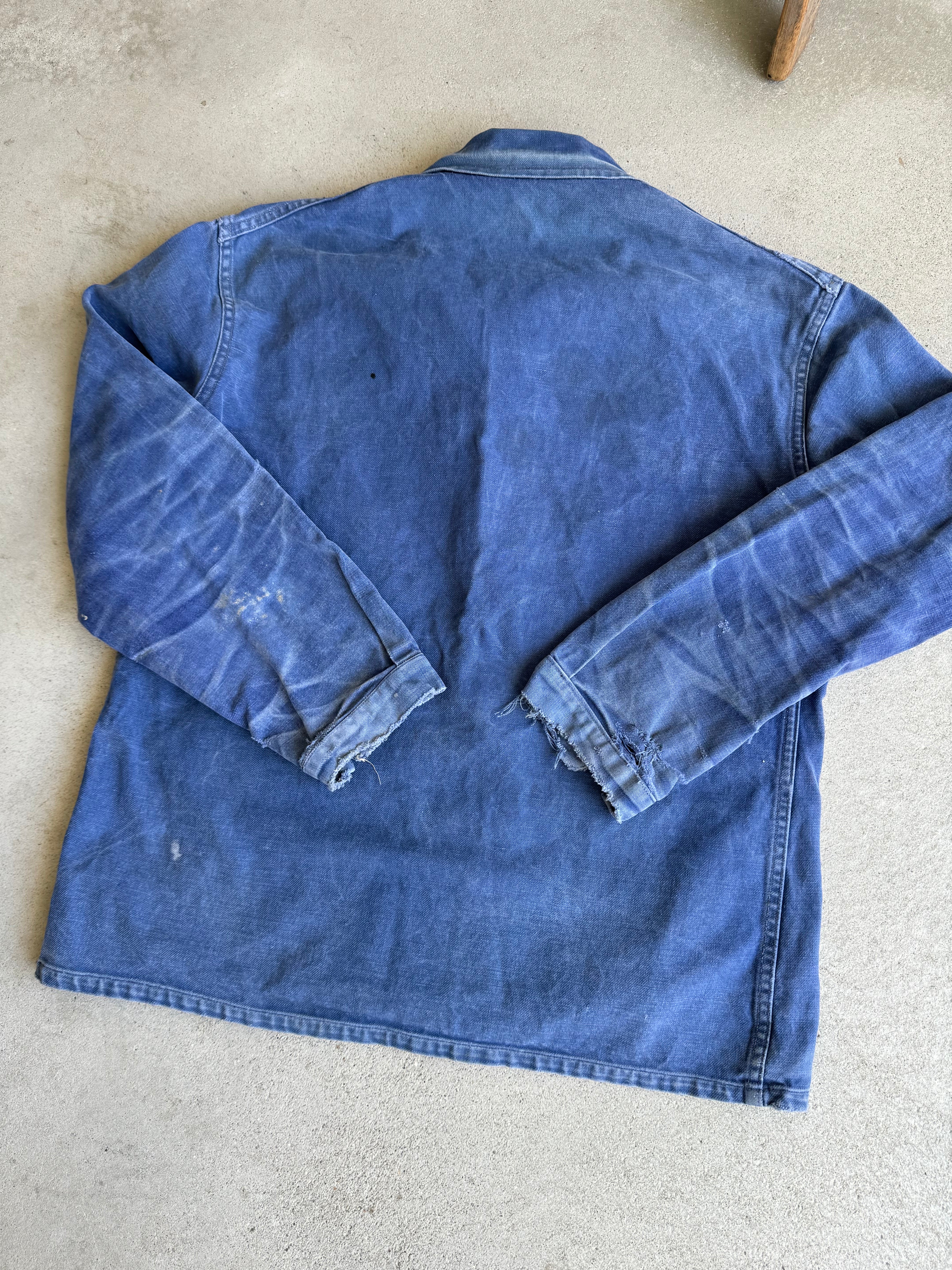 1970s Distressed/Honeycomb Chore Jacket (XL)