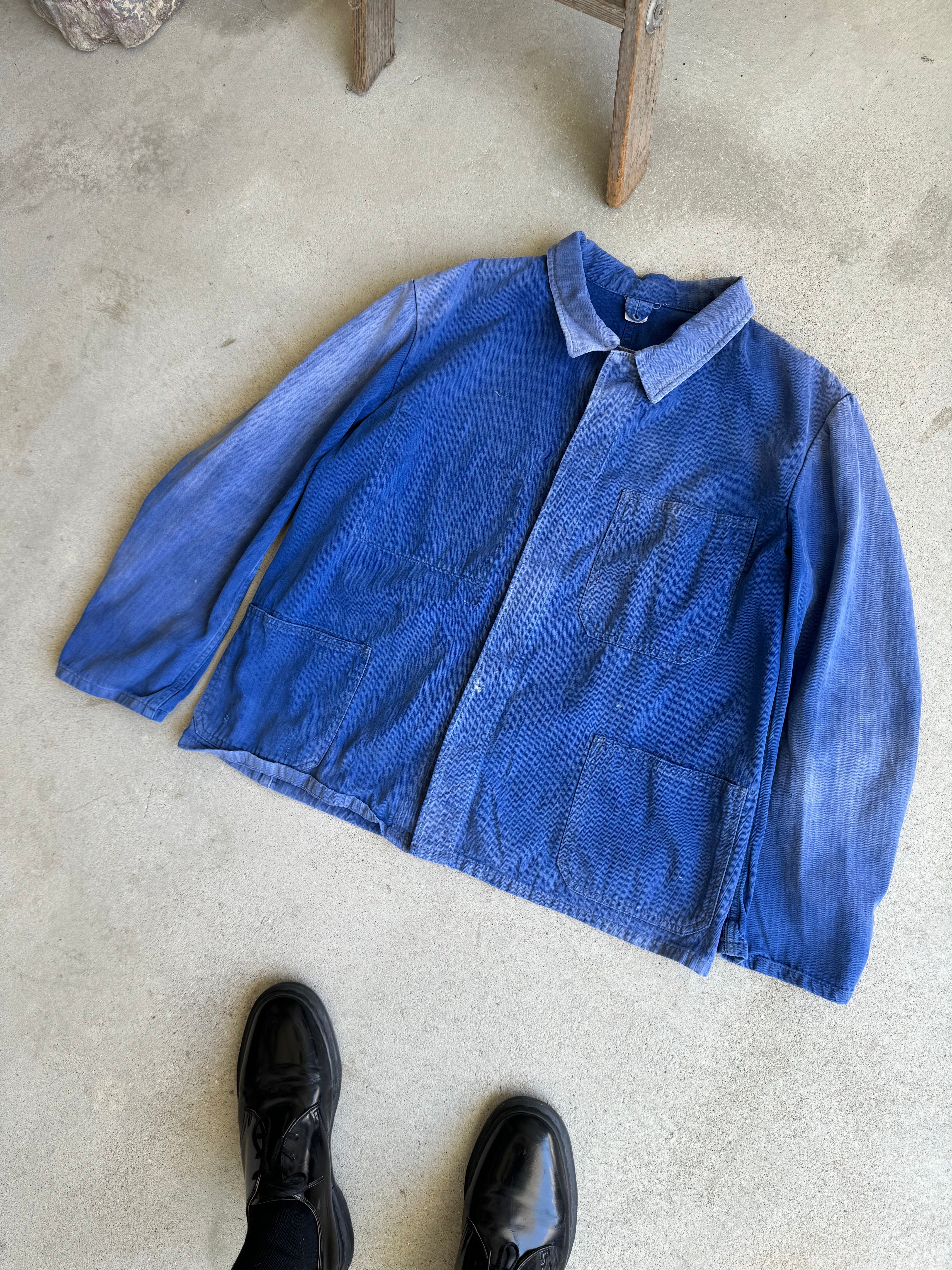 1980s Well-Worn Sanfor Chore Jacket (Boxy L)