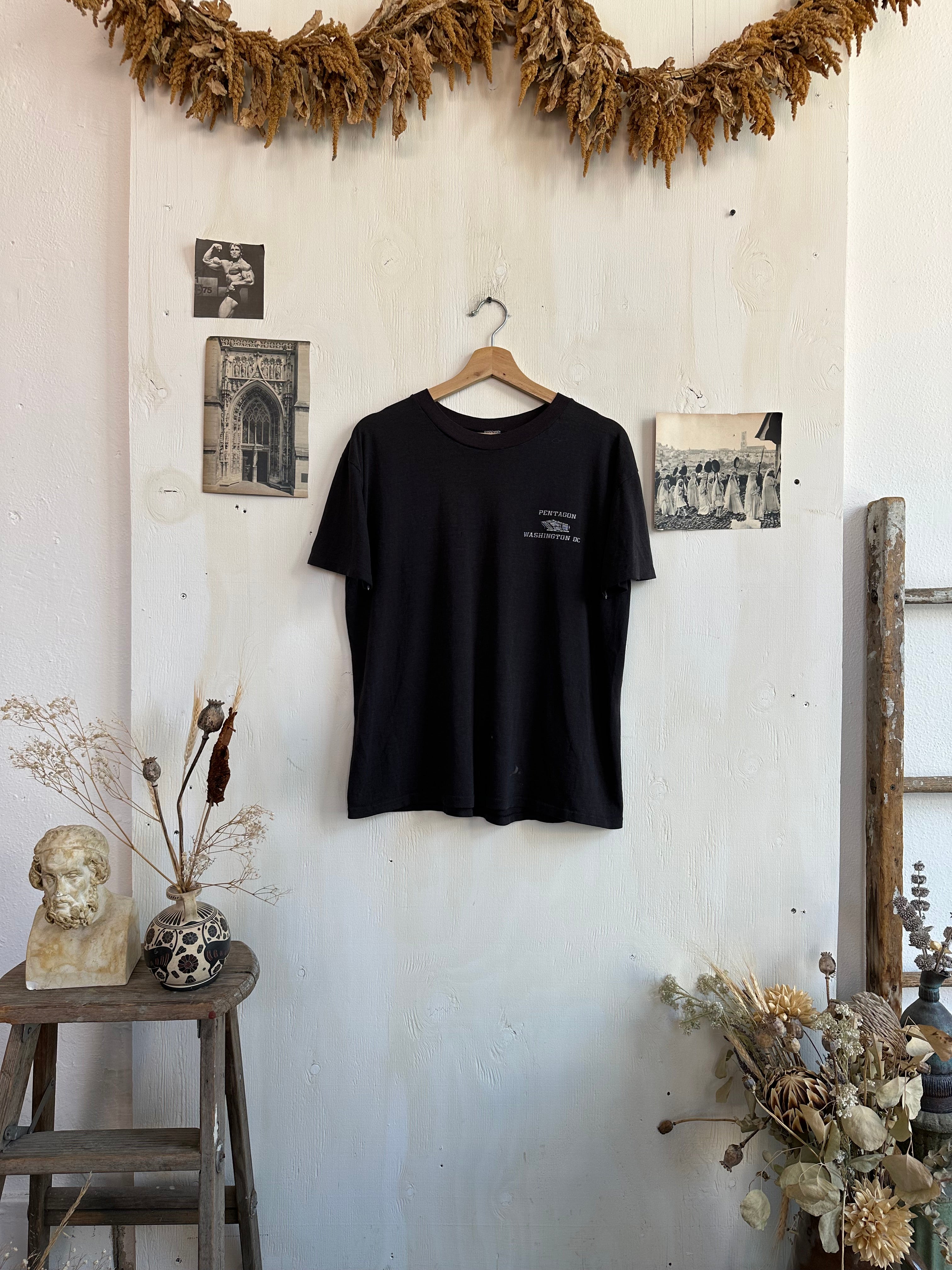 1980s Paper Thin Pentagon T-Shirt (Boxy L)