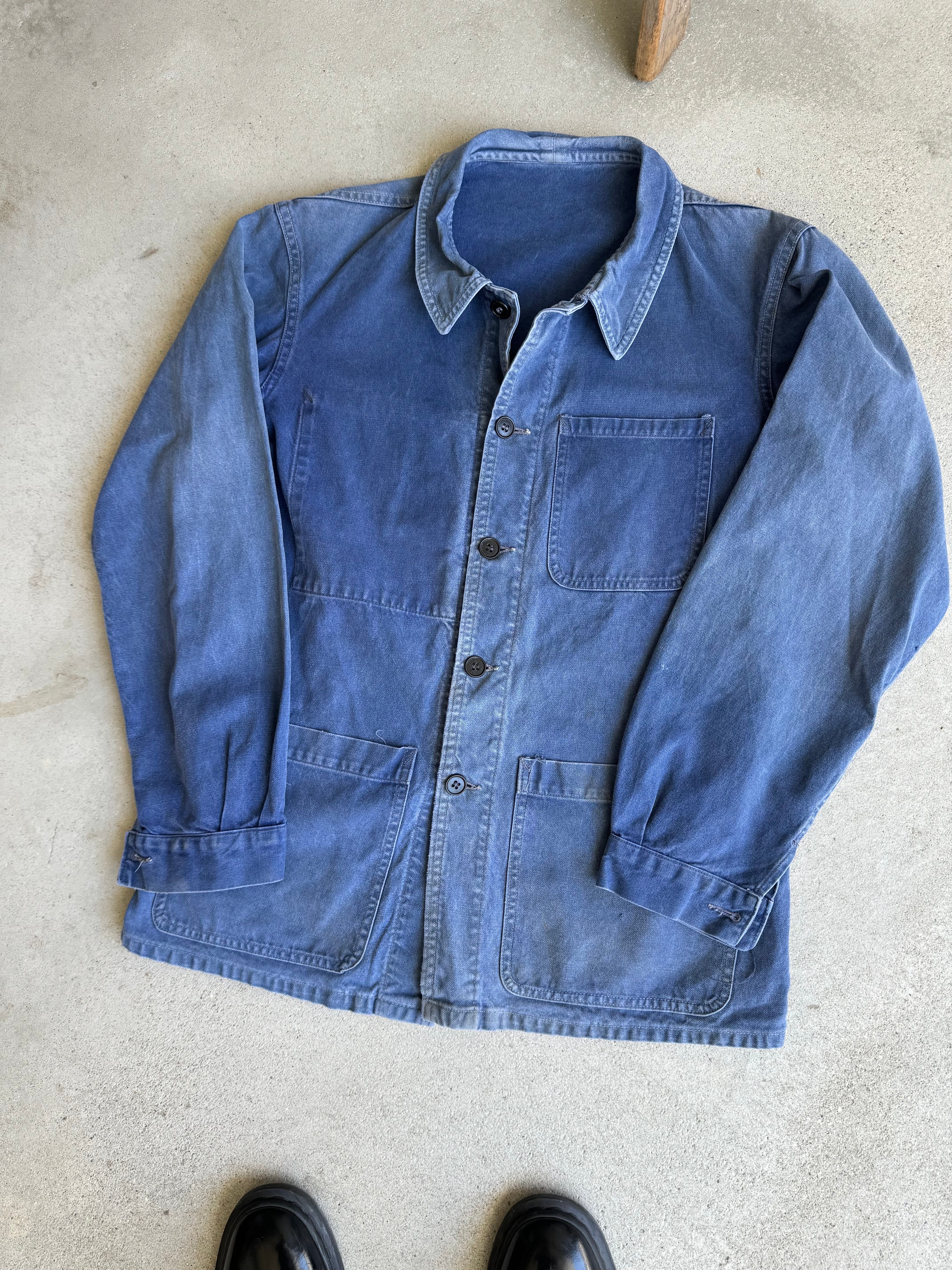 1980s Sunfaded Chore Jacket (L/XL)