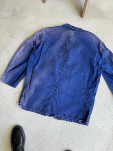 1980s Sunfaded Sanfor Chore Jacket (Boxy L)