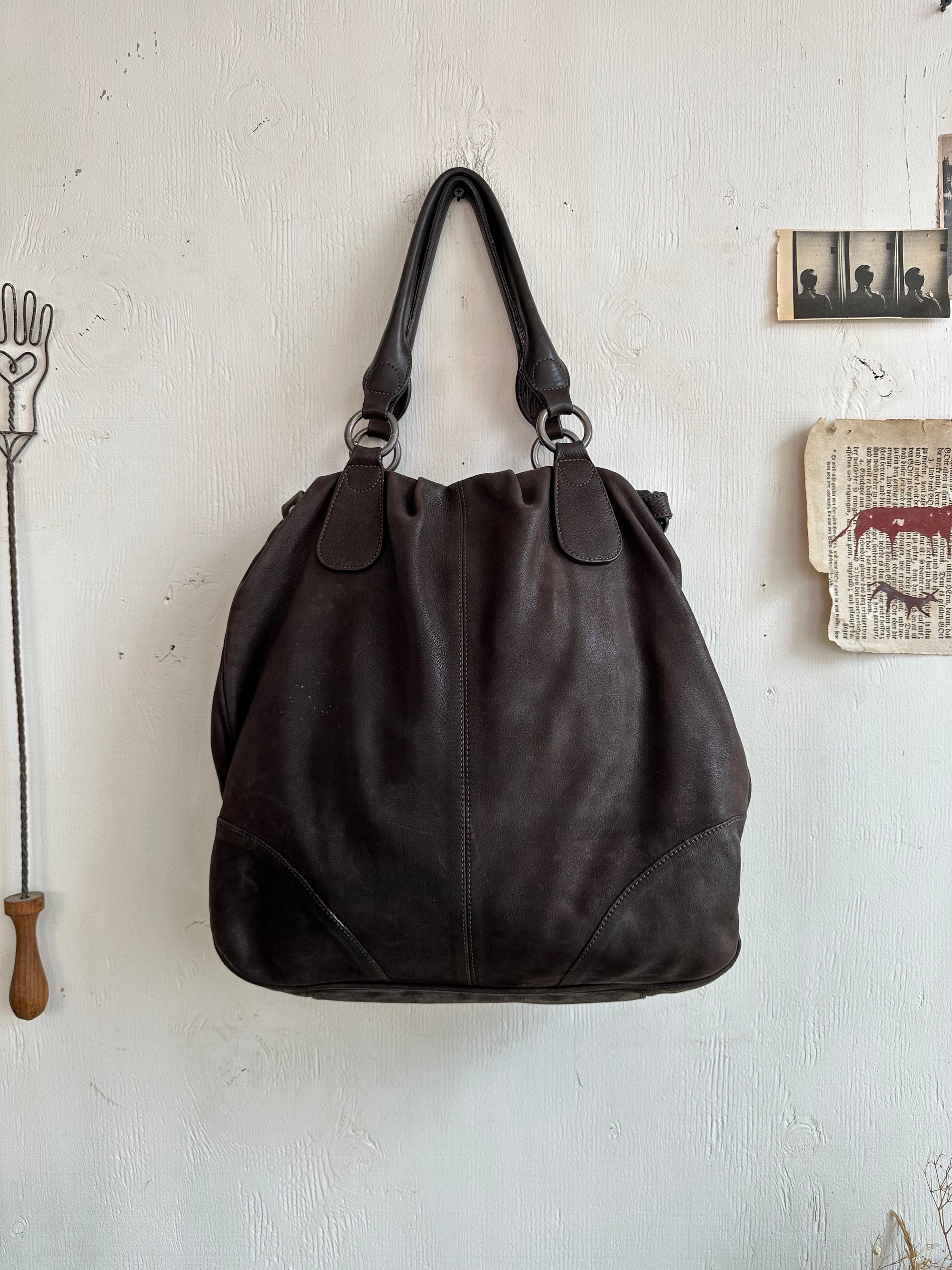 Vintage Brown Leather Bag