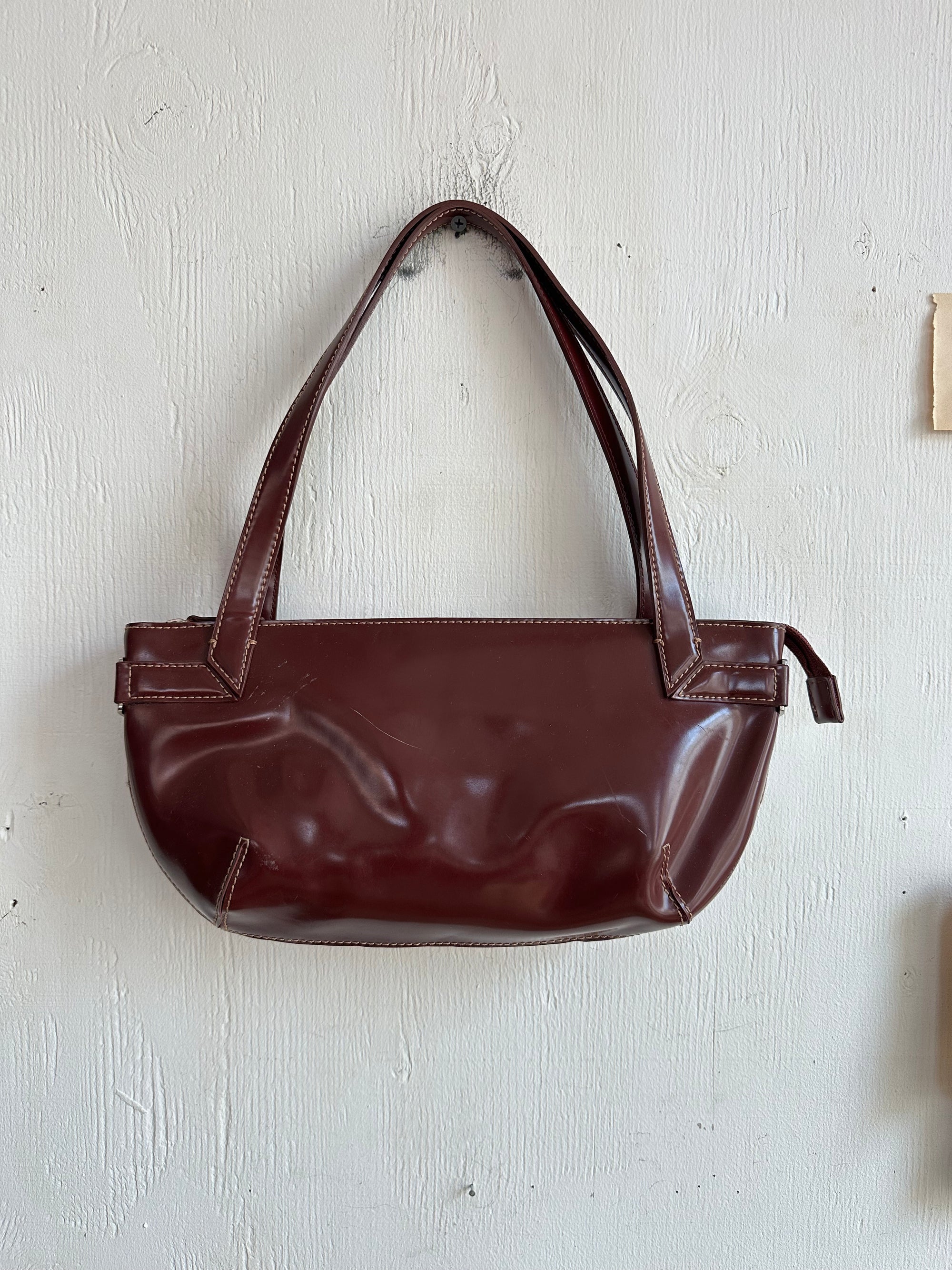 1990s DKNY Red Handbag