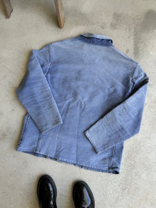 1960s Well-Worn Moleskin Chore Jacket (XL)