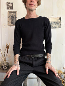 1970s Jet Black Thermal (M)