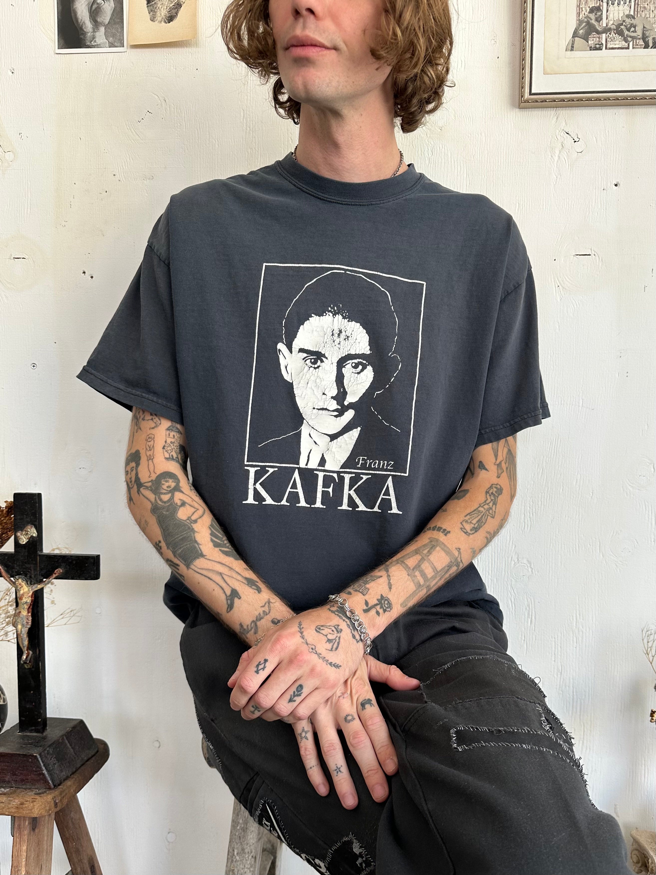 1990s Faded Franz Kafka T-Shirt (L/XL)