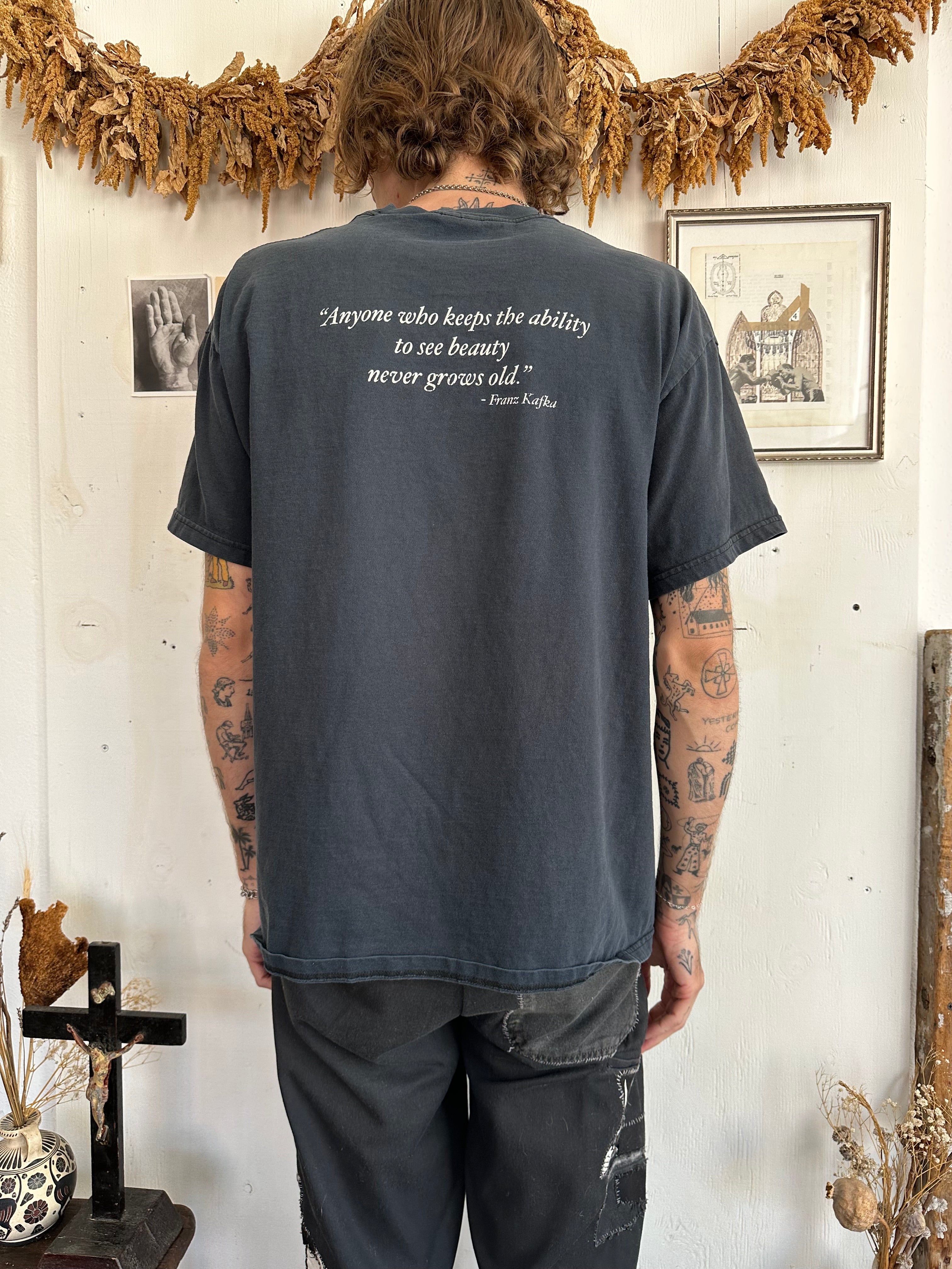 1990s Faded Franz Kafka T-Shirt (L/XL)