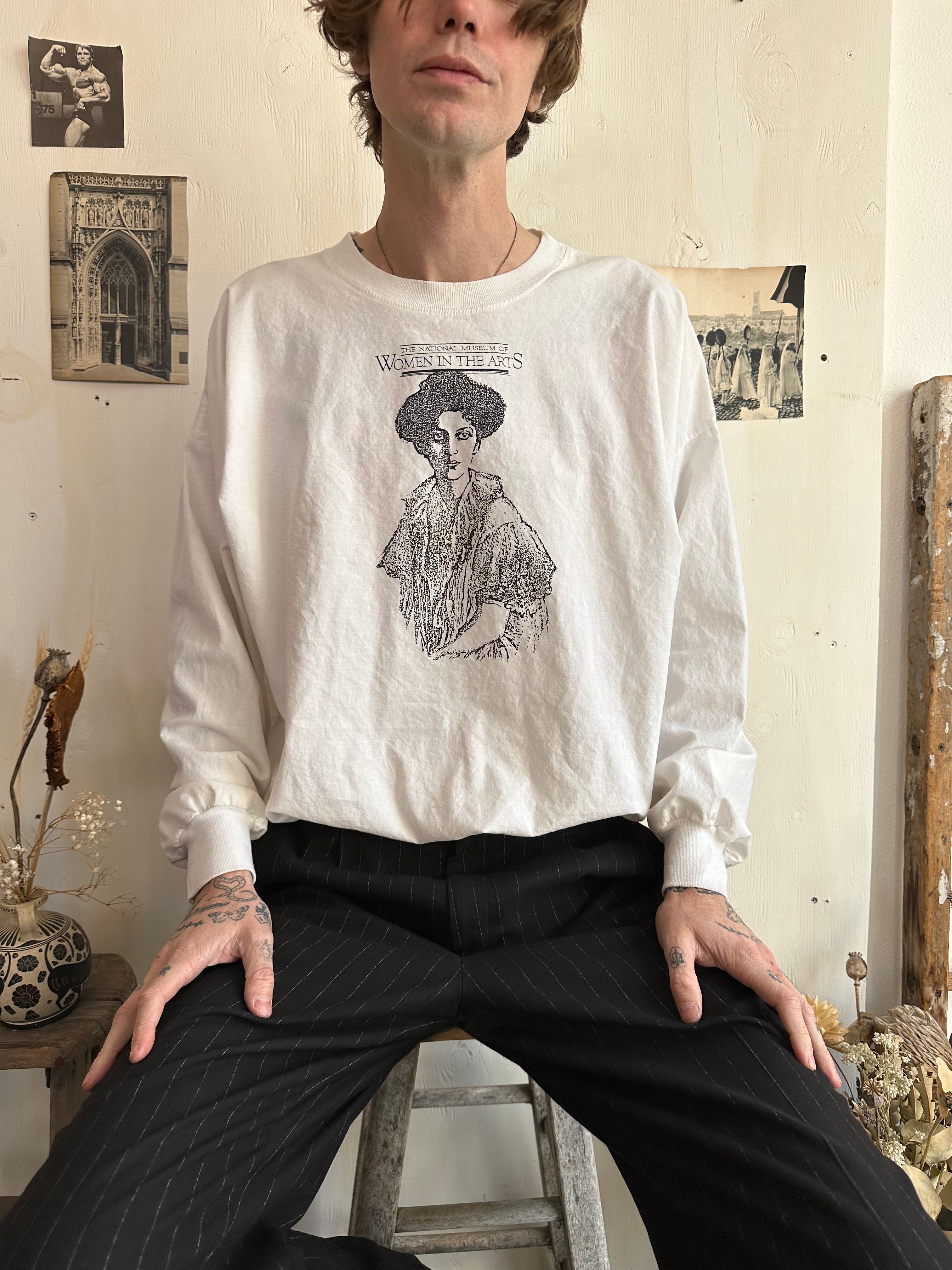 1980s Women In The Arts Museum Long Sleeve (Boxy XL)