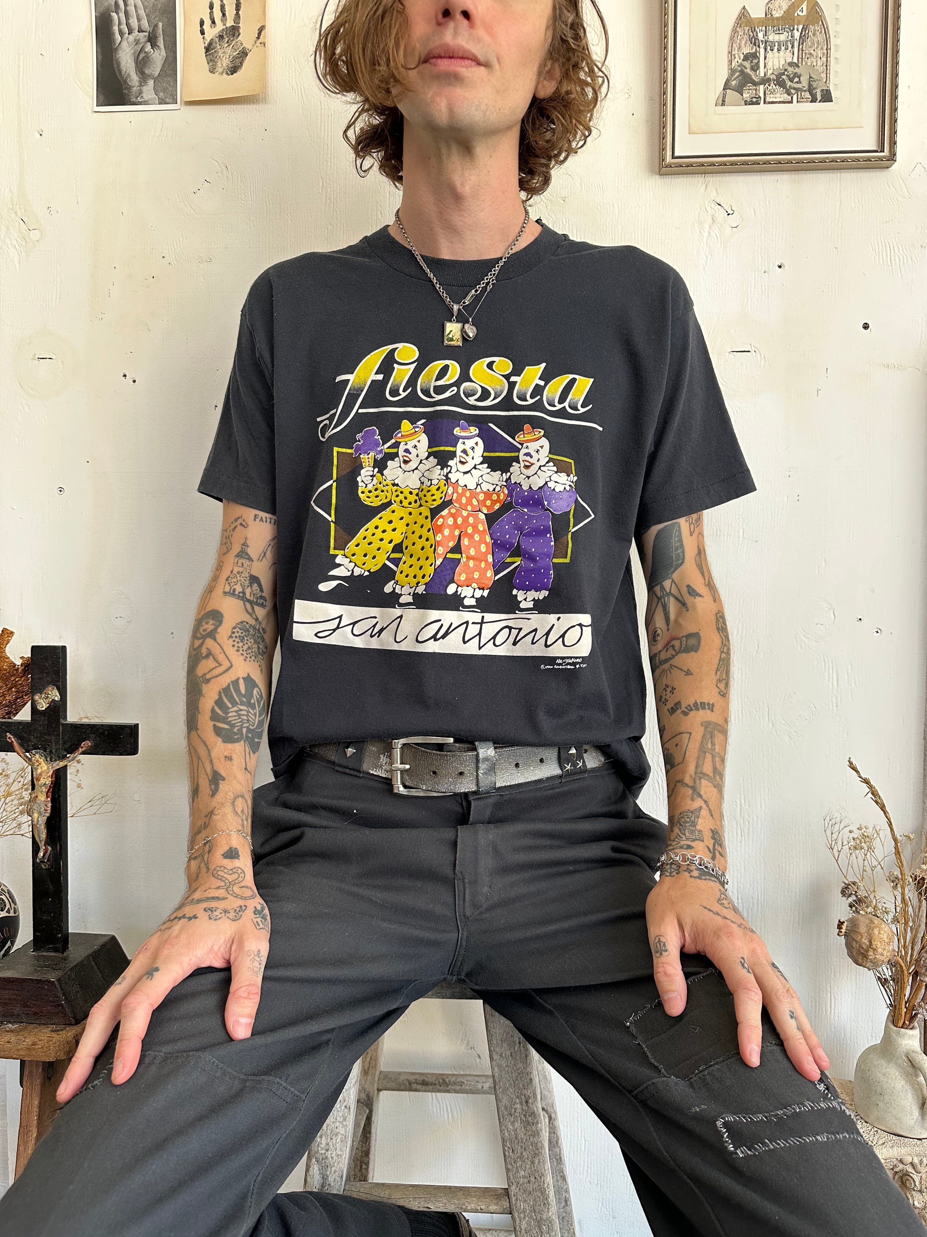 1990 Clown Fiesta T-Shirt (M/L)
