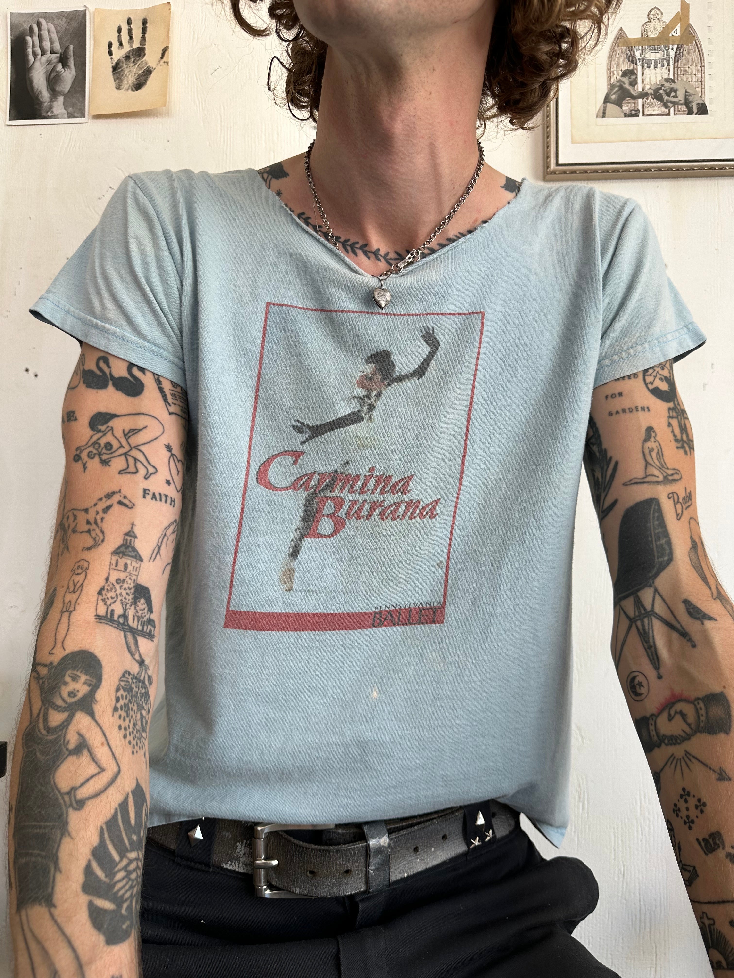 1990s Carmina Barana Ballet T-Shirt (Boxy S/M)