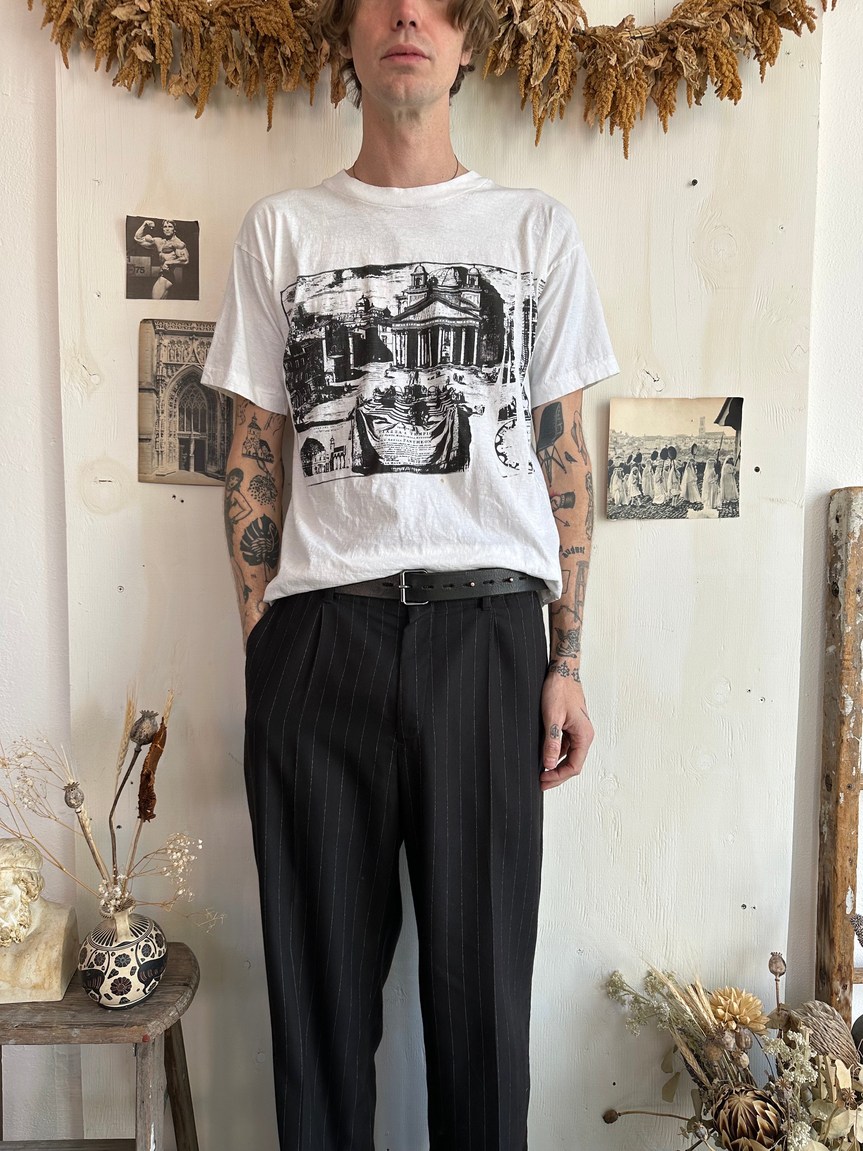 1980s Piazza Pantheon Tee (Boxy L/XL)