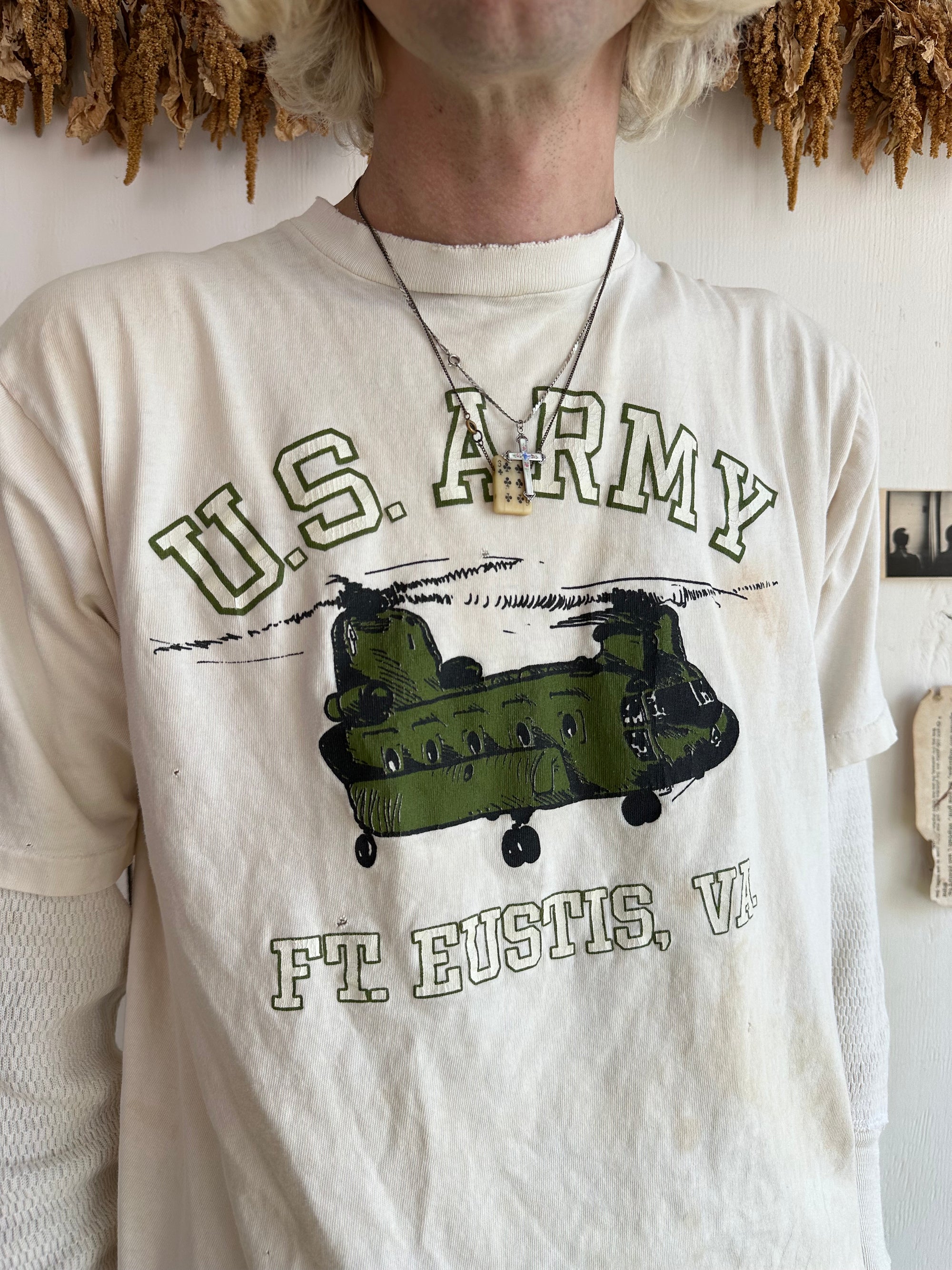 1990s Well Worn US Army Tee