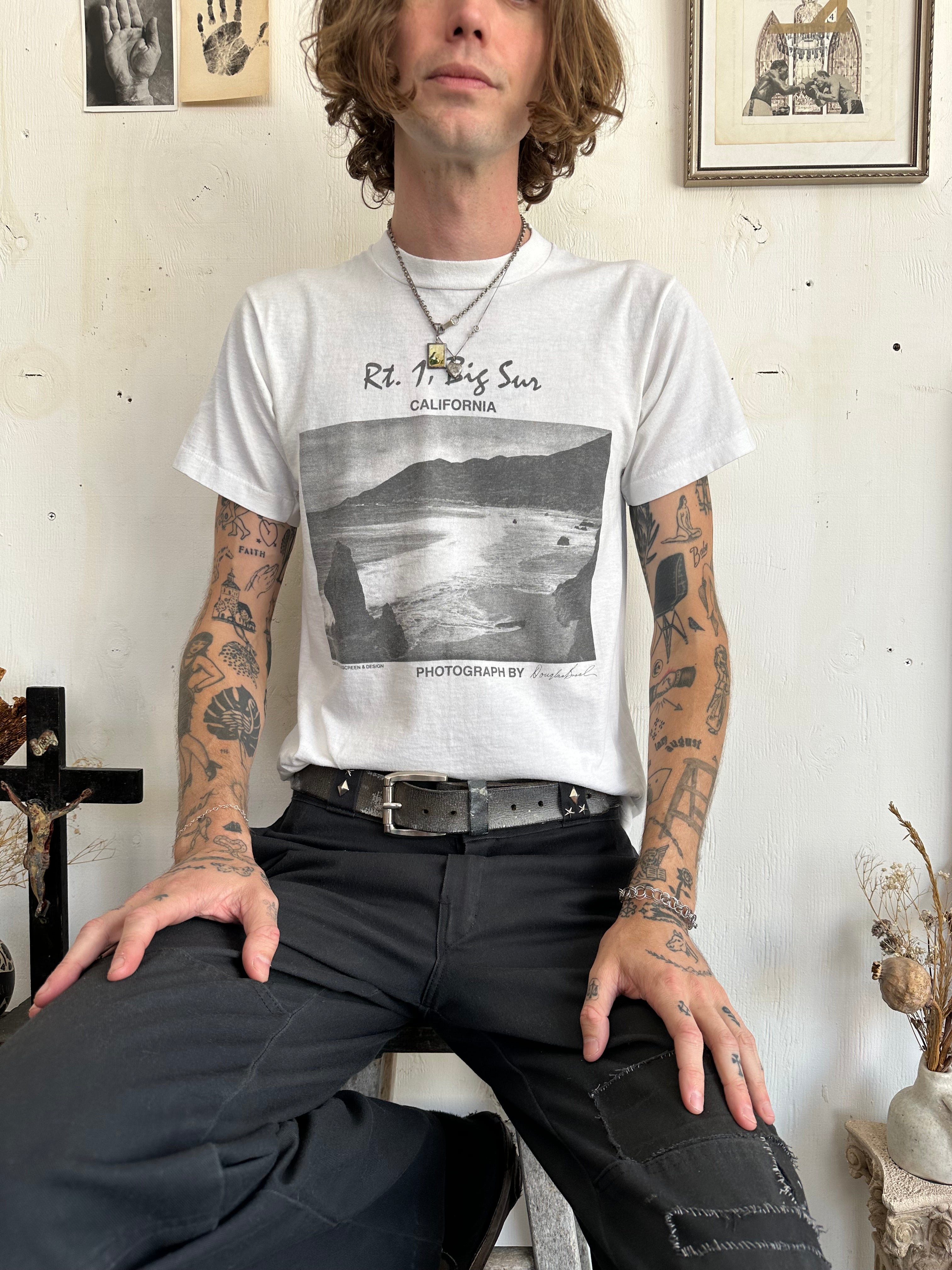1990s Faded Photography T-Shirt (M)