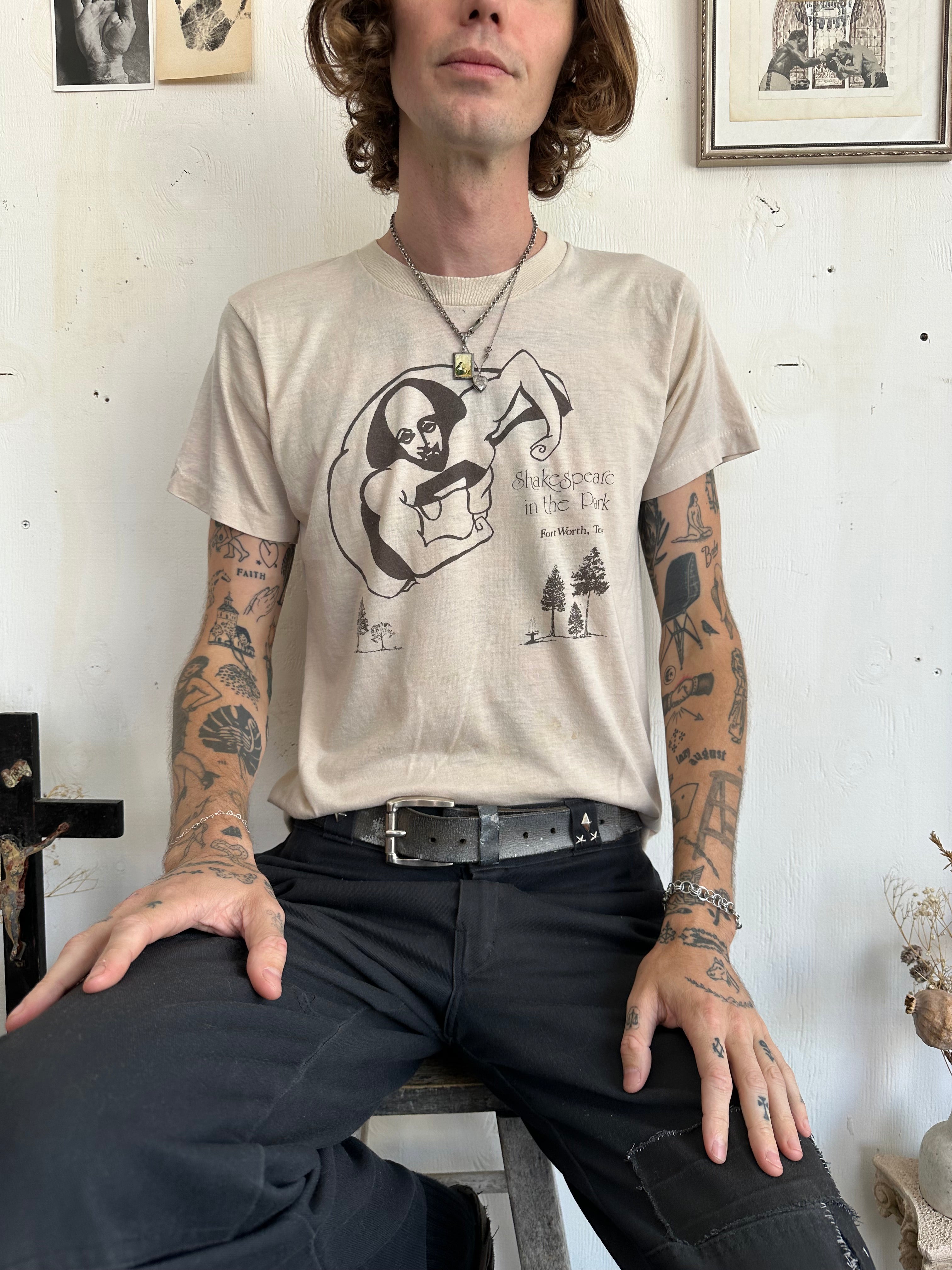 1980s Paper Thin Shakespeare in the Park Tee (M/L)