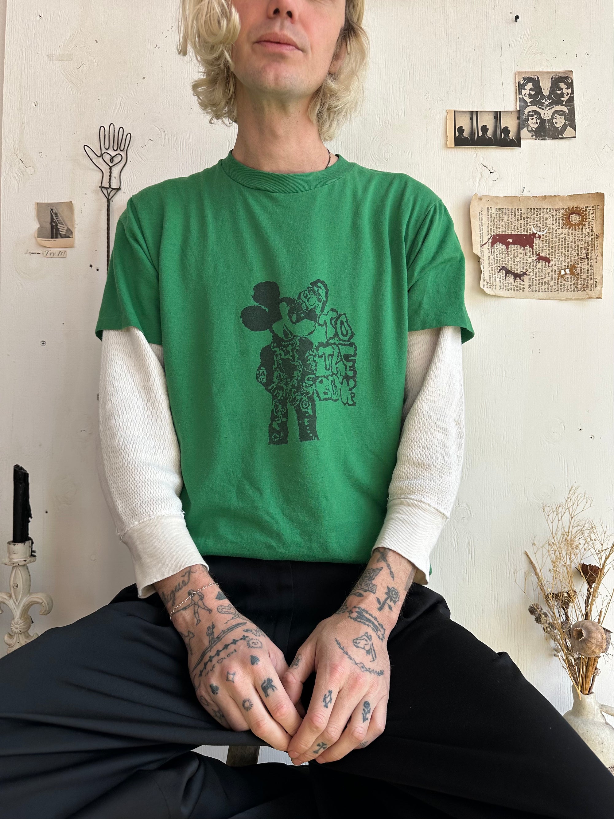 1980s Bad to the Bone Mickey Tee