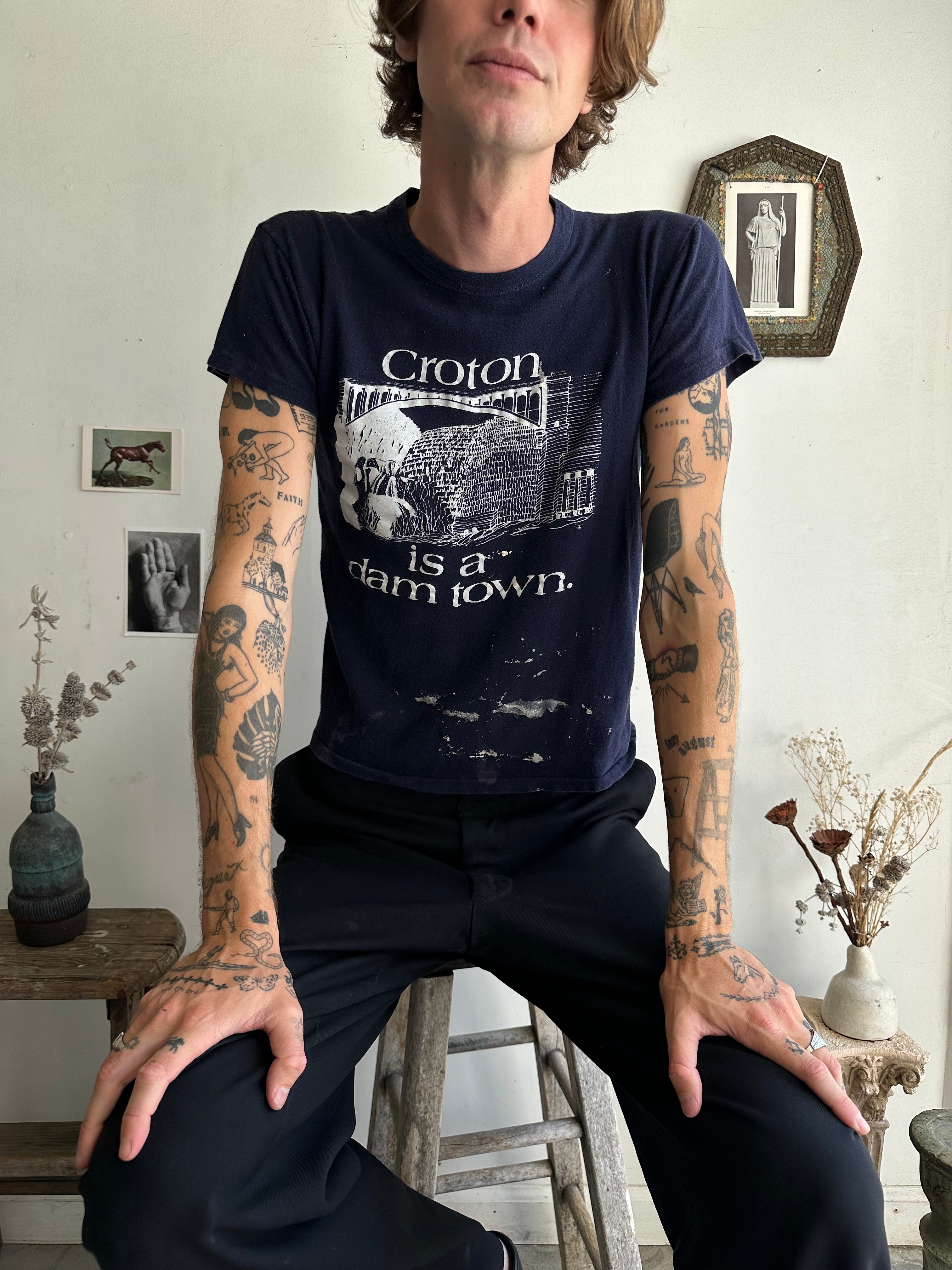 1970s Croton Is A Town T-Shirt (S/M)