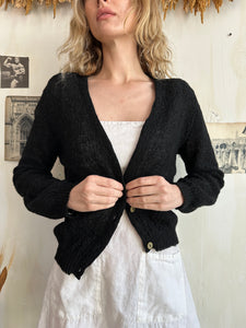 1960s Mohair Cardigan (Boxy M)