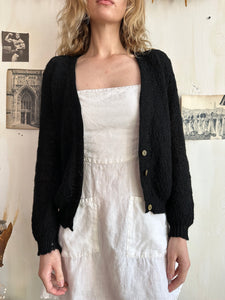 1960s Mohair Cardigan (Boxy M)