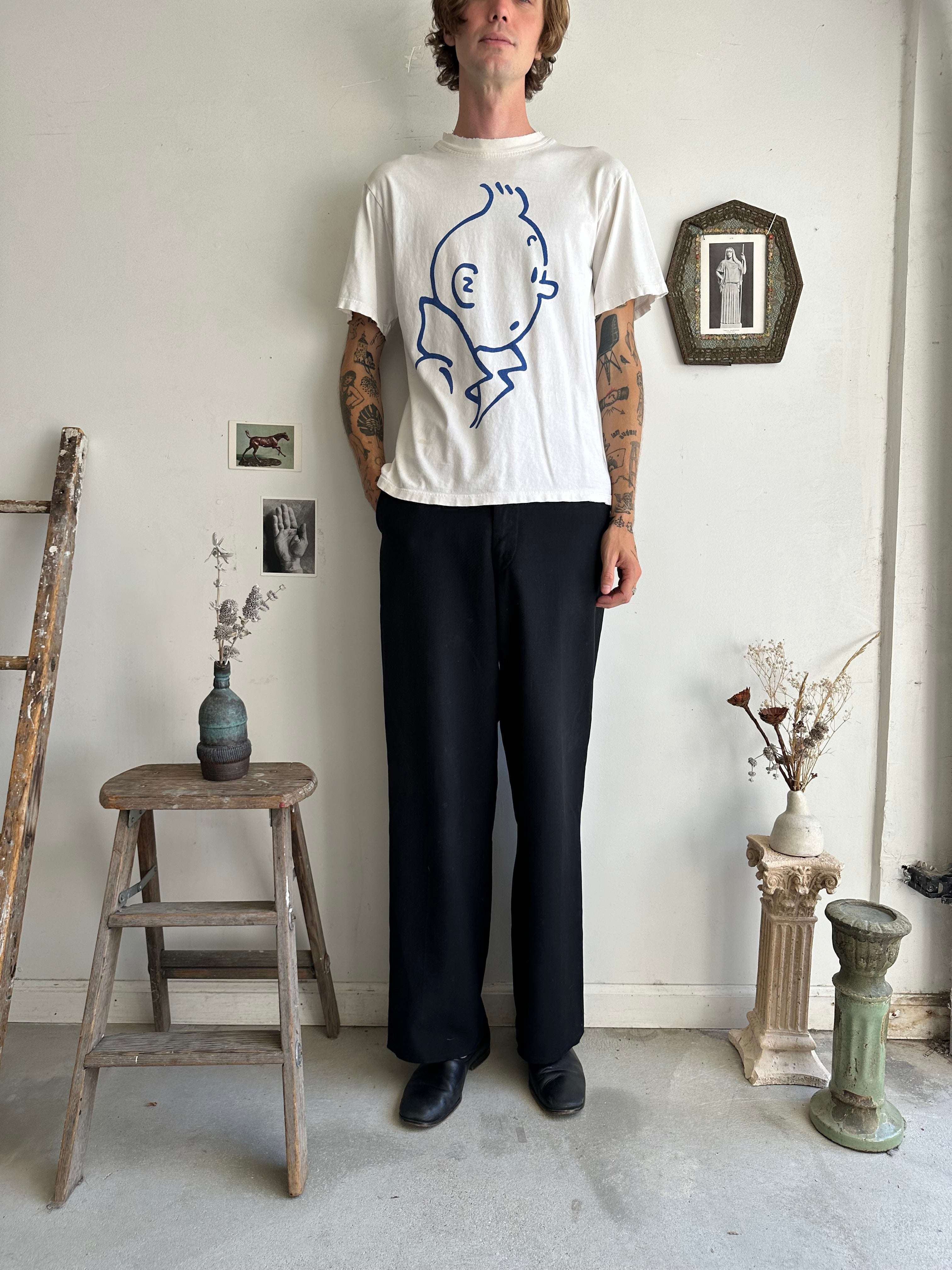1997 Well-Worn Tin Tin T-Shirt (M/L)