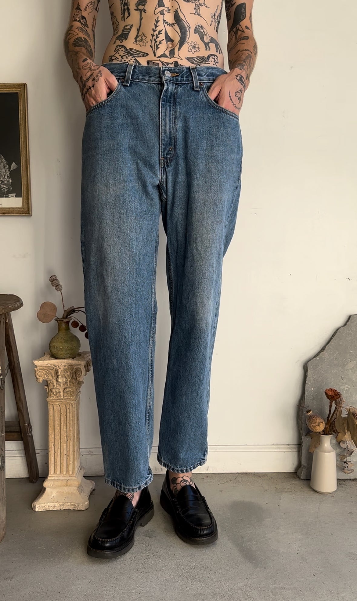 1980s Levi's 550s (34 x 30)