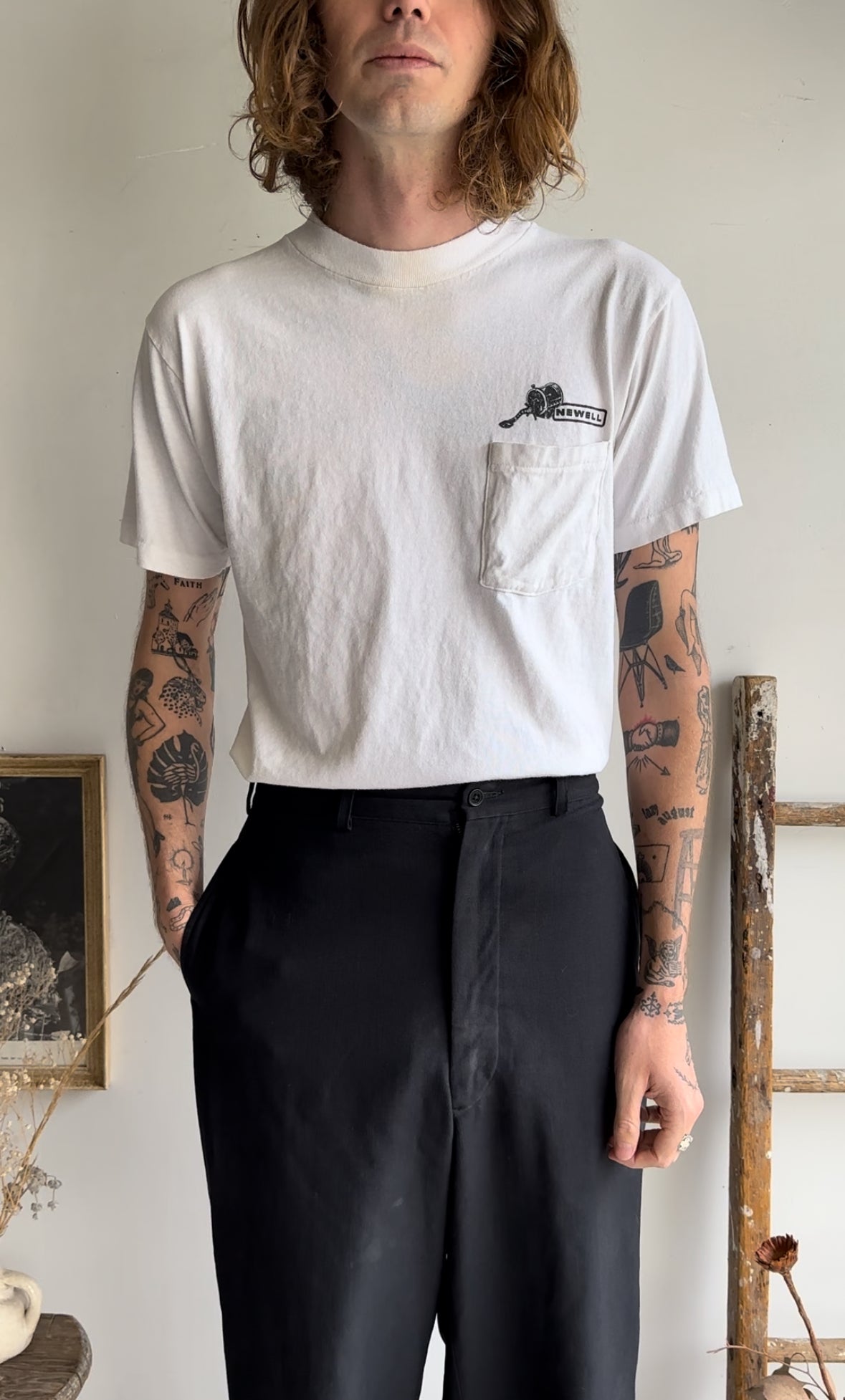 1980s Newell Pocket Tee (M/L)