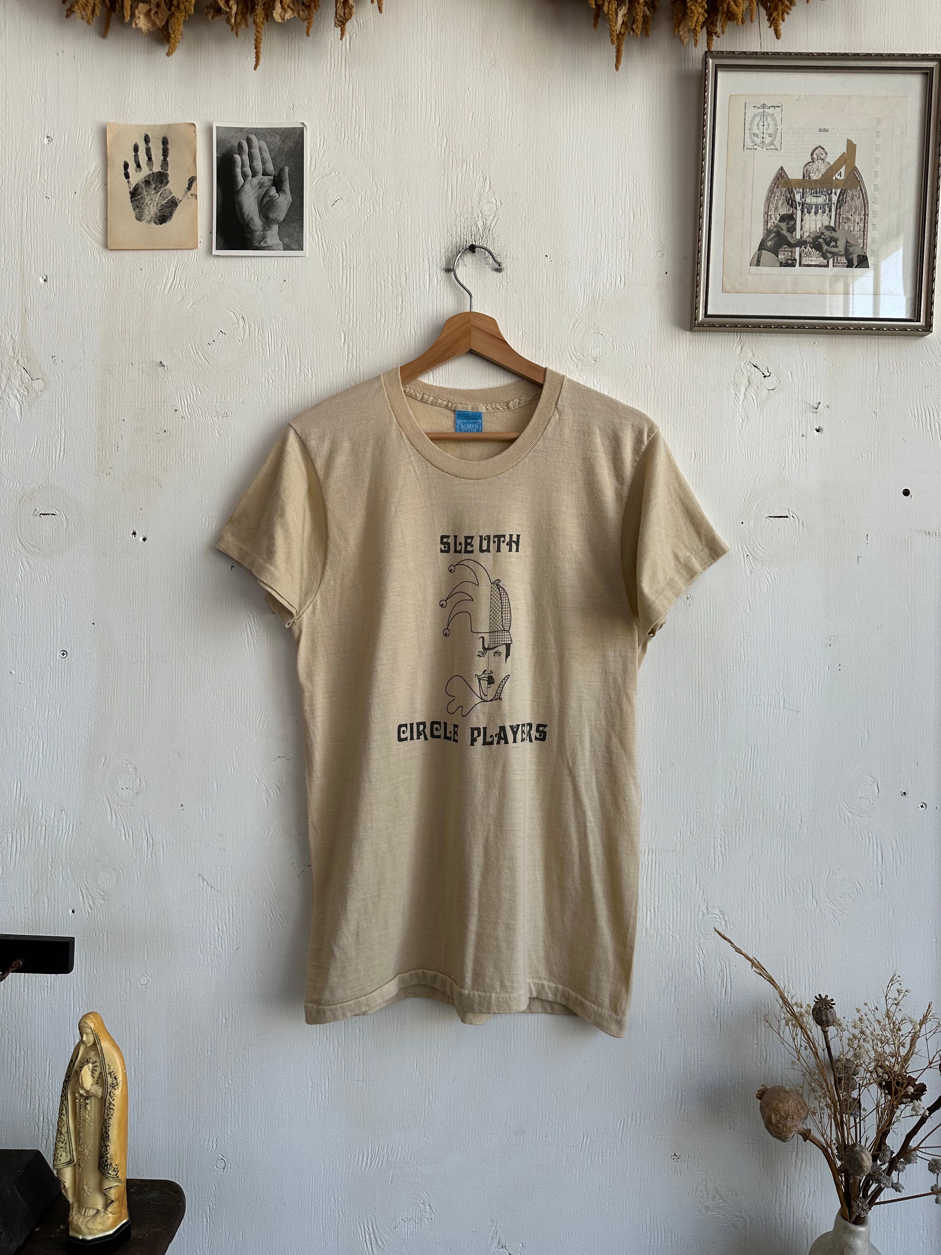1980s Paper Thin Sleuth Circle Players Tee (M)