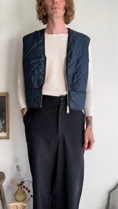 1960s Reversible Down Vest (S/M)