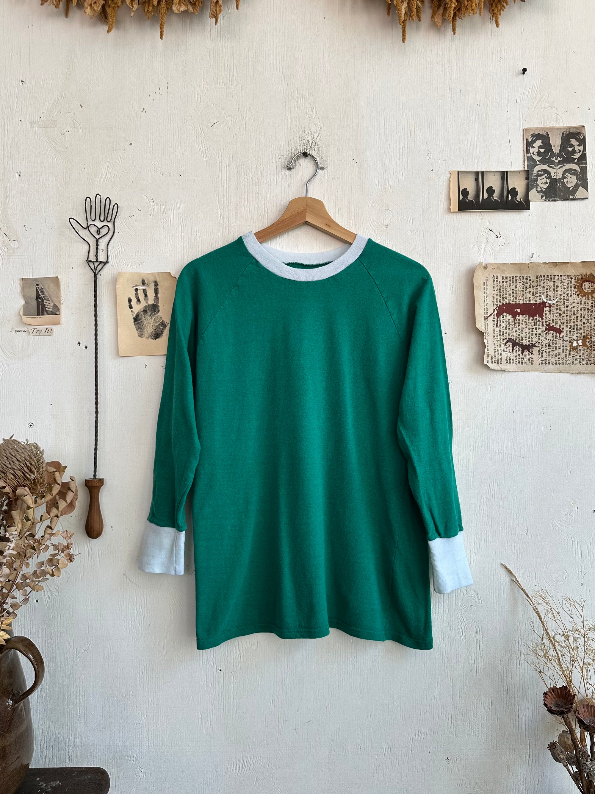 1980s Long Sleeve Ringer