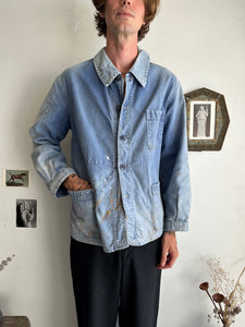 1970s Paint-Stained Chore Jacket (L)