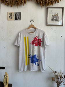 1990 Reverse Peristalsis (Puke) Painting Tee (Boxy M/L)