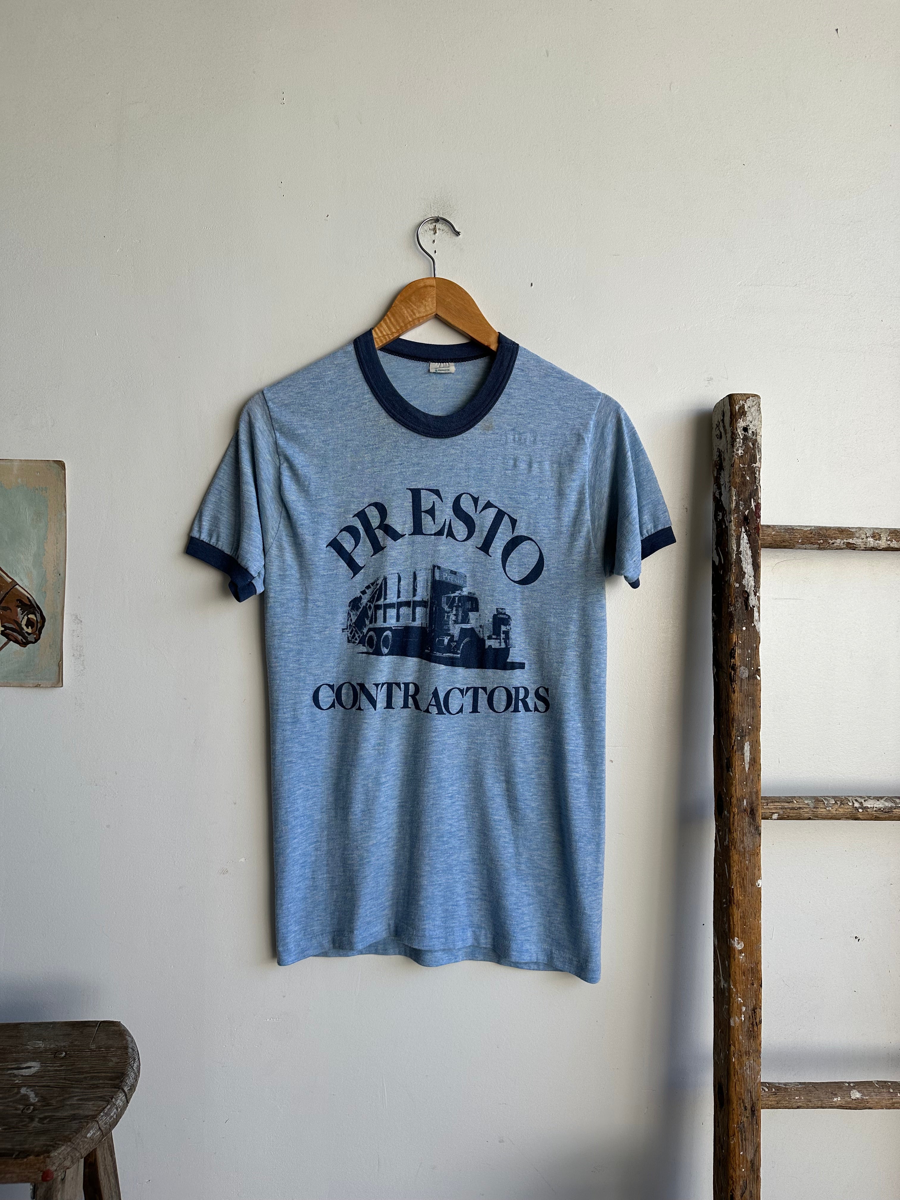 1970s Presto Contractors Tee (S/M)