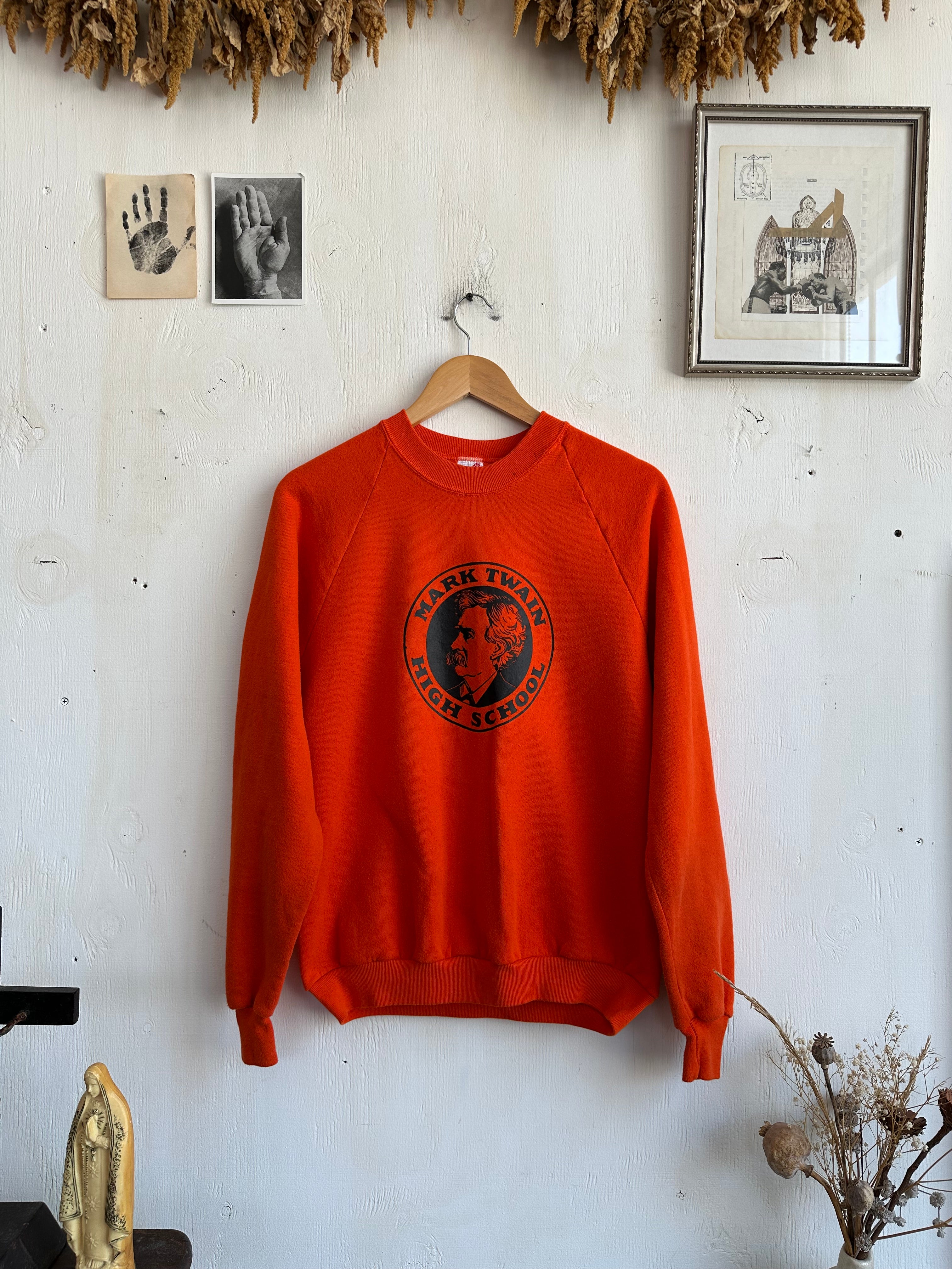1980s Mark Twain High School Sweatshirt (M)