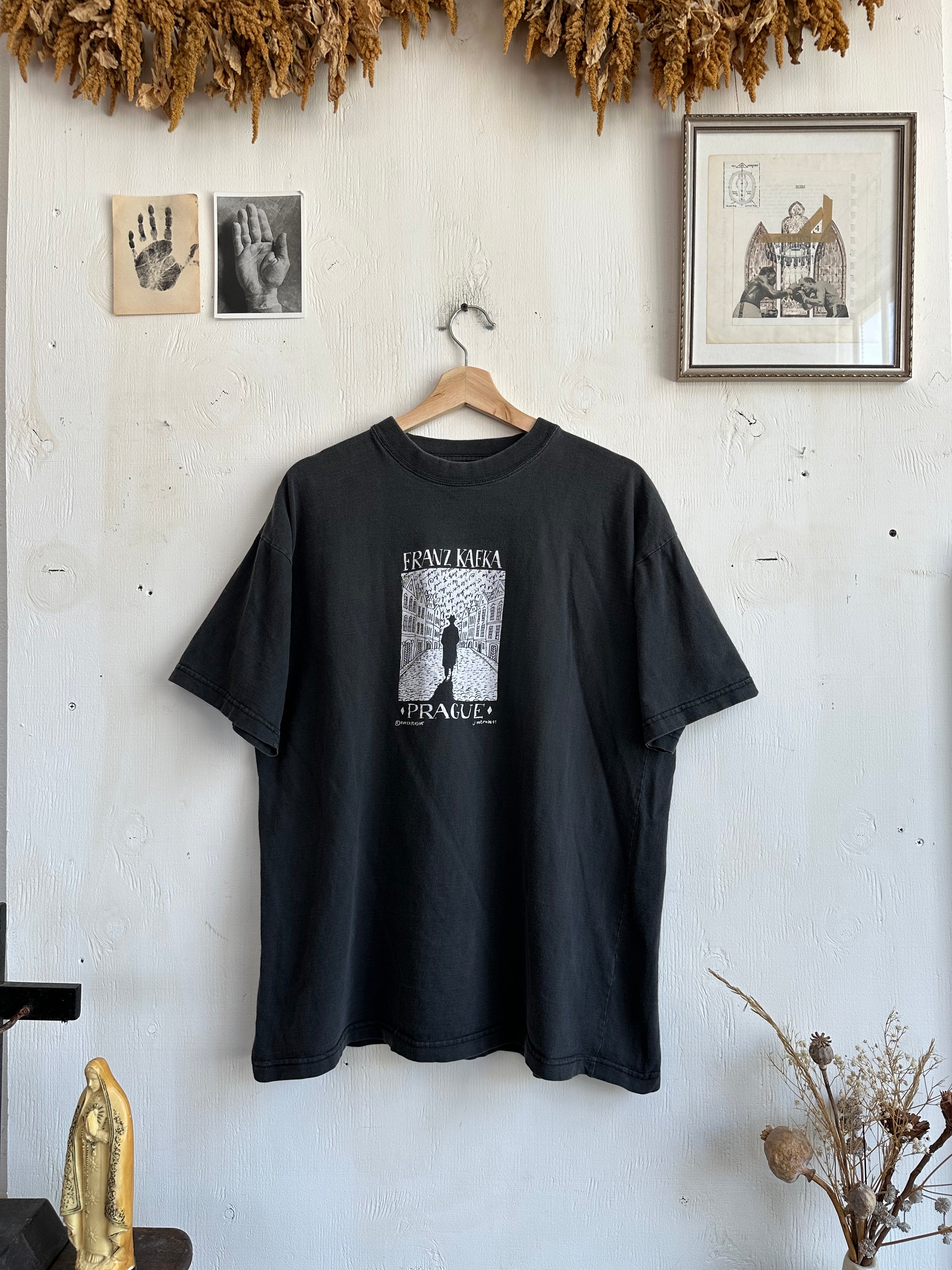 1997 Faded Franz Kafka Prague T-Shirt (XL)