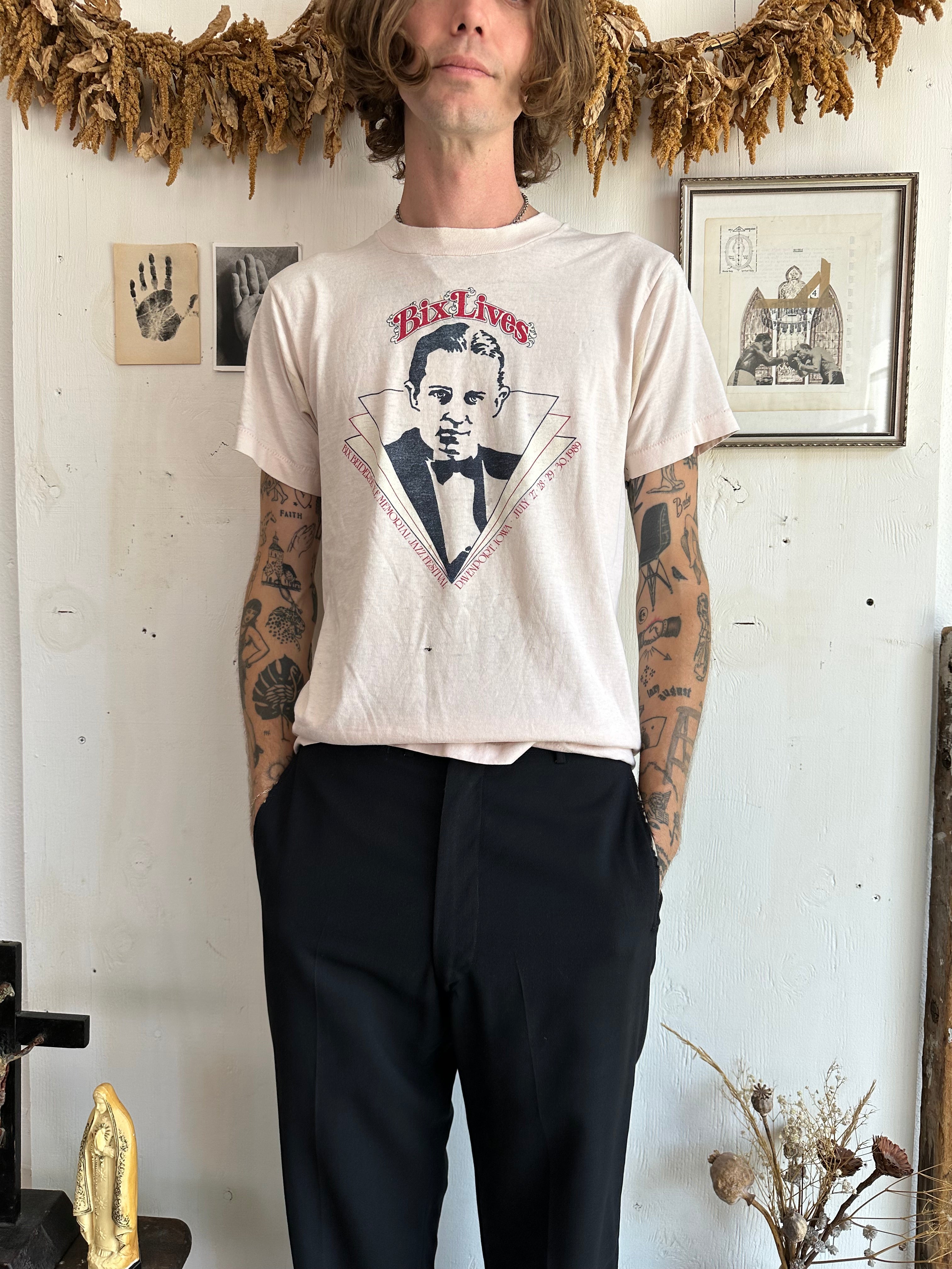 1980s Bix Beiderbecke T-Shirt (M)