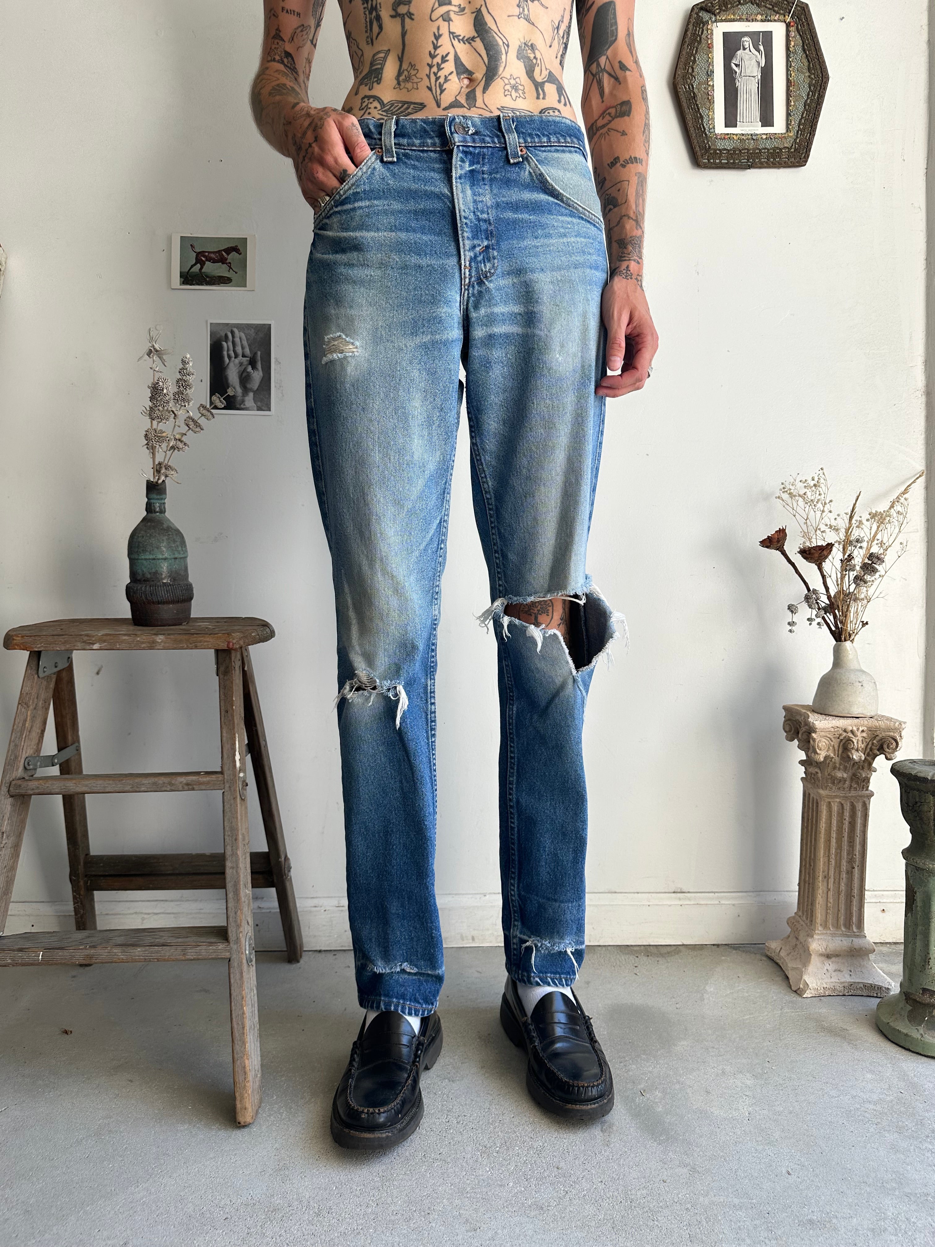 1980s Well-Worn Levi’s 505 Jeans (32/31)