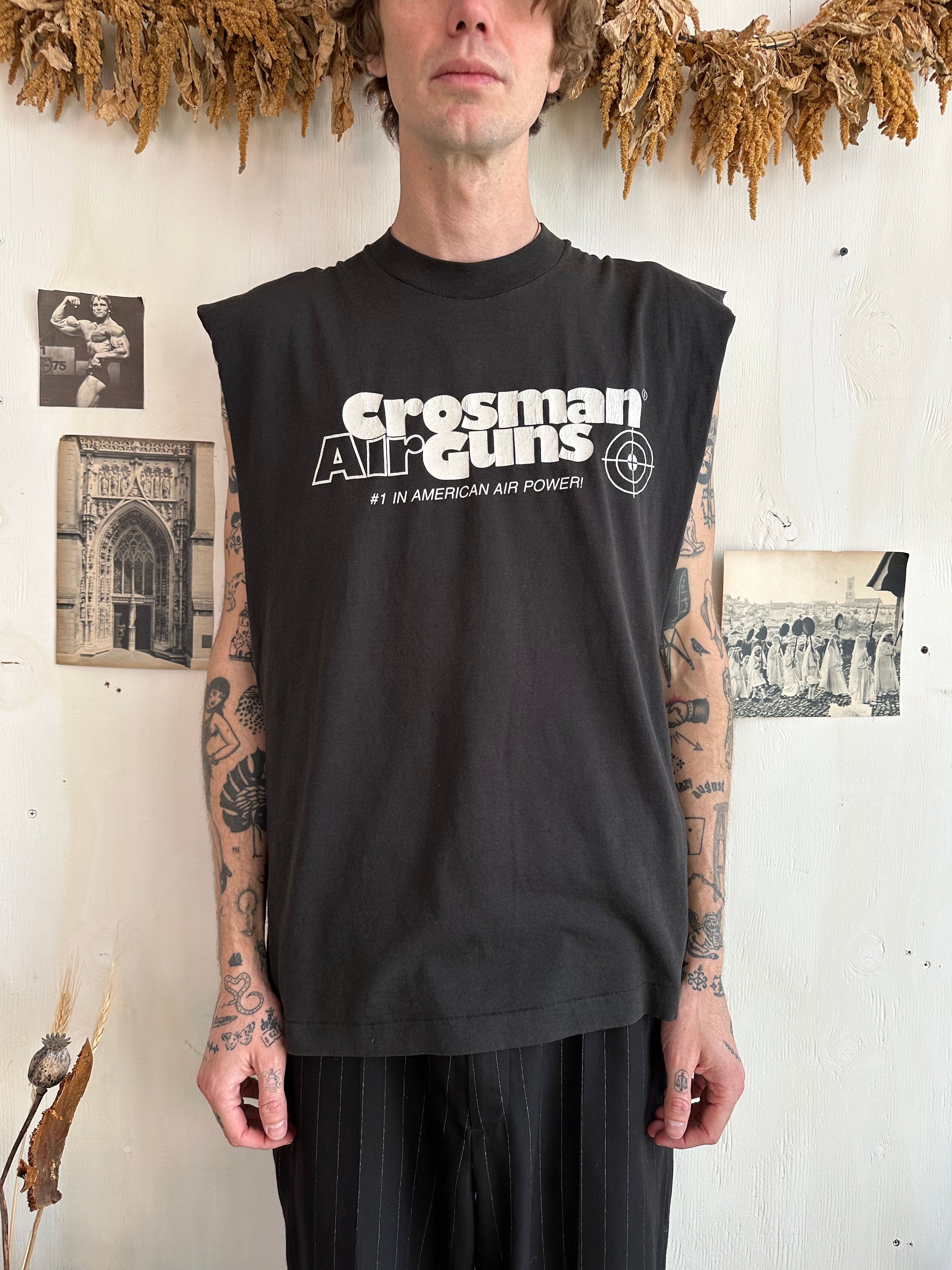 1990s Crossmans Air Guns Muscle Tank (L)