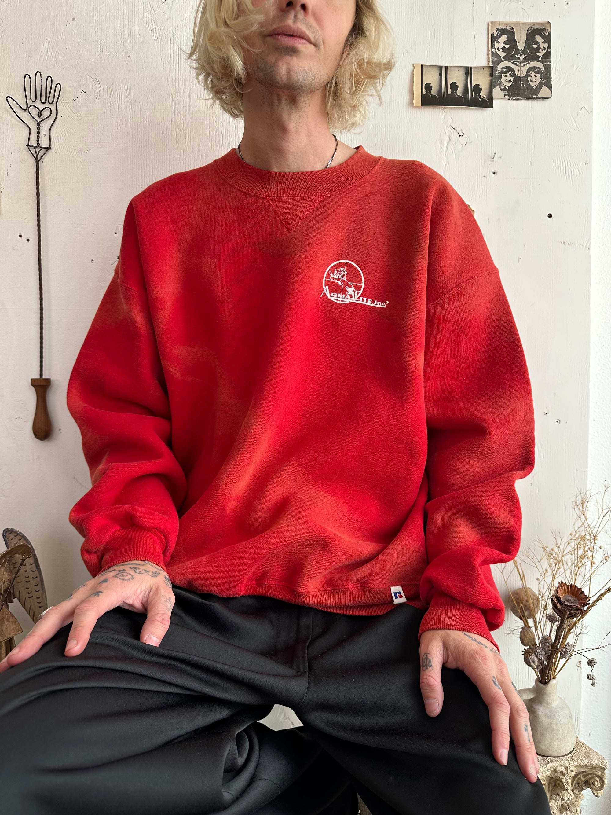 1990s Sunfaded ArmaLite Sweatshirt