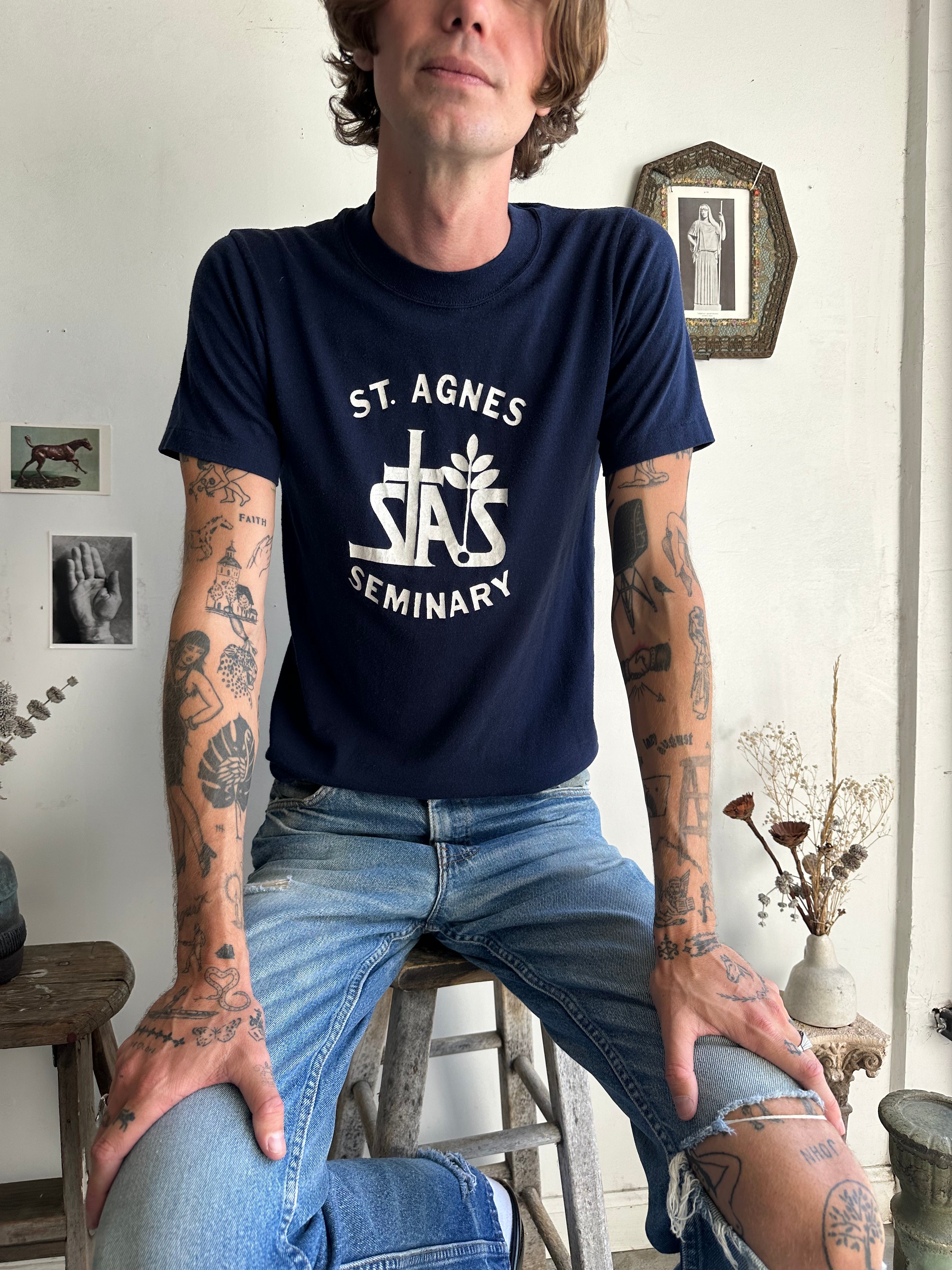 1980s St. Agnes T-Shirt (S/M)