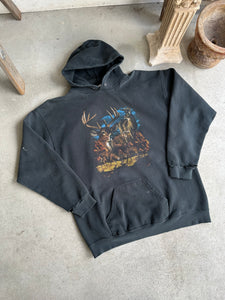 1990s Well-Worn Buck Hoodie (XL)