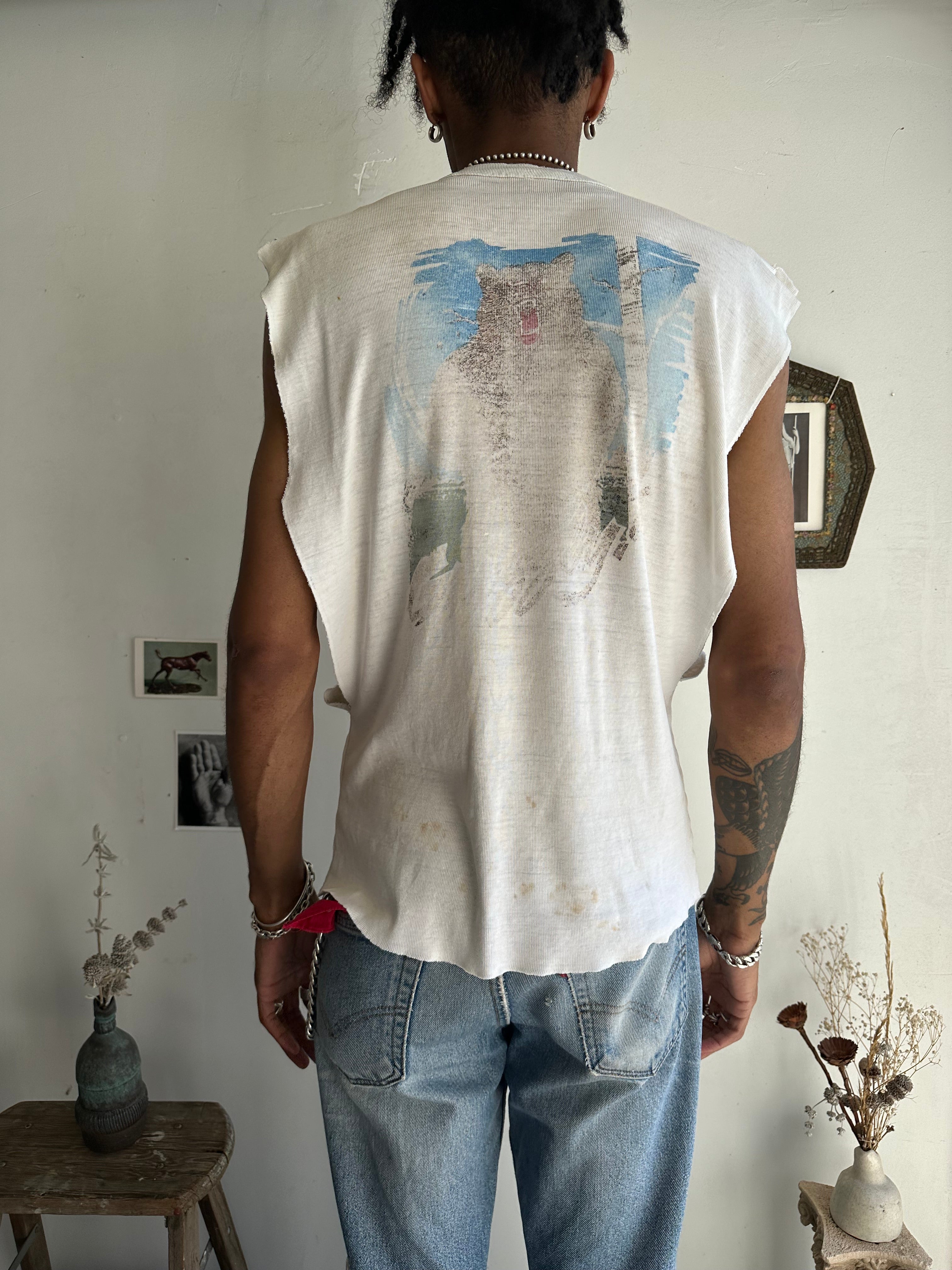 1980s Thrashed Grizzlies Muscle Tee (M/L)