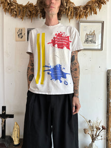 1990 Reverse Peristalsis (Puke) Painting Tee (Boxy M/L)