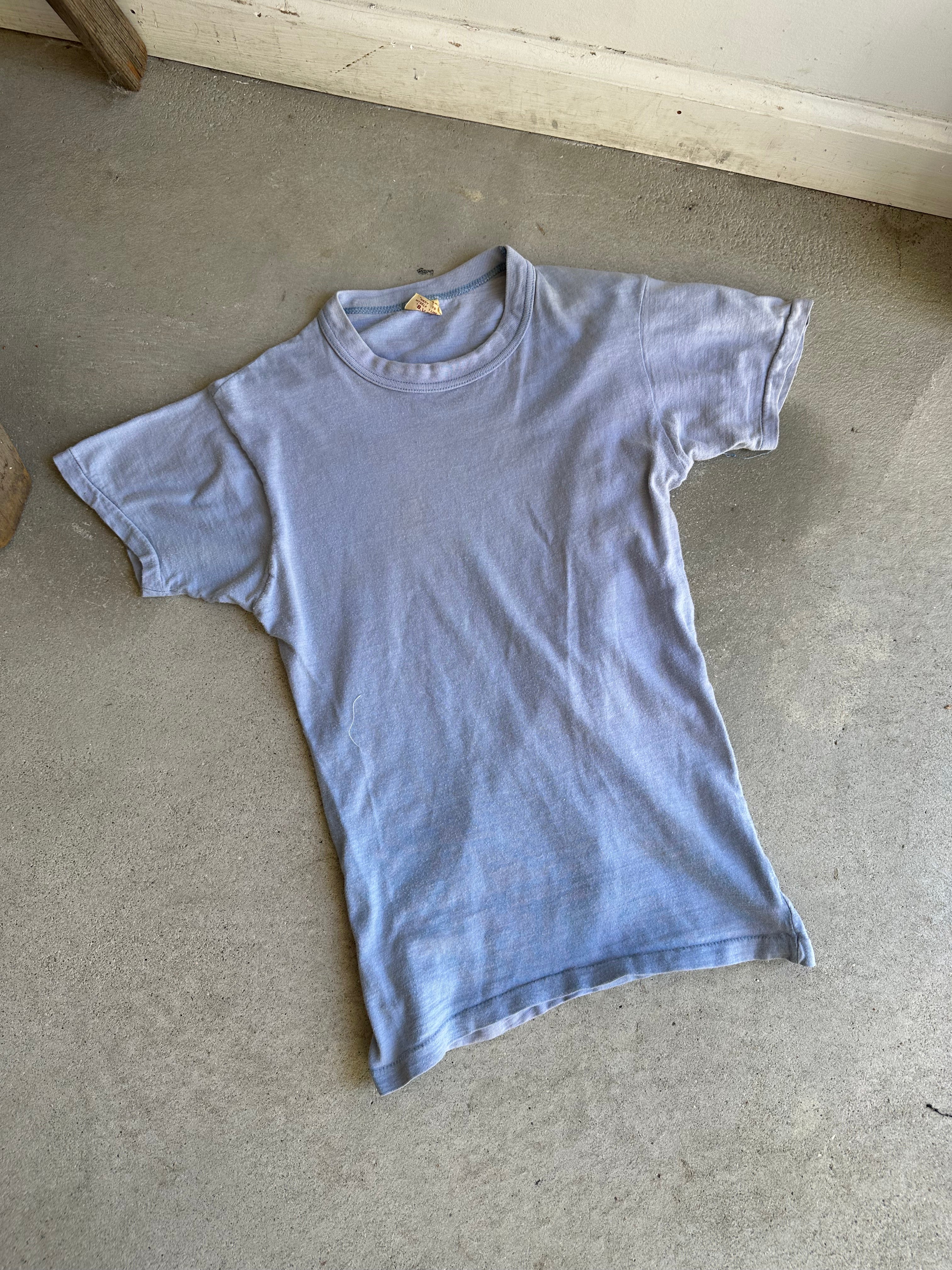 1970s Light Blue Tiny Tee (S)