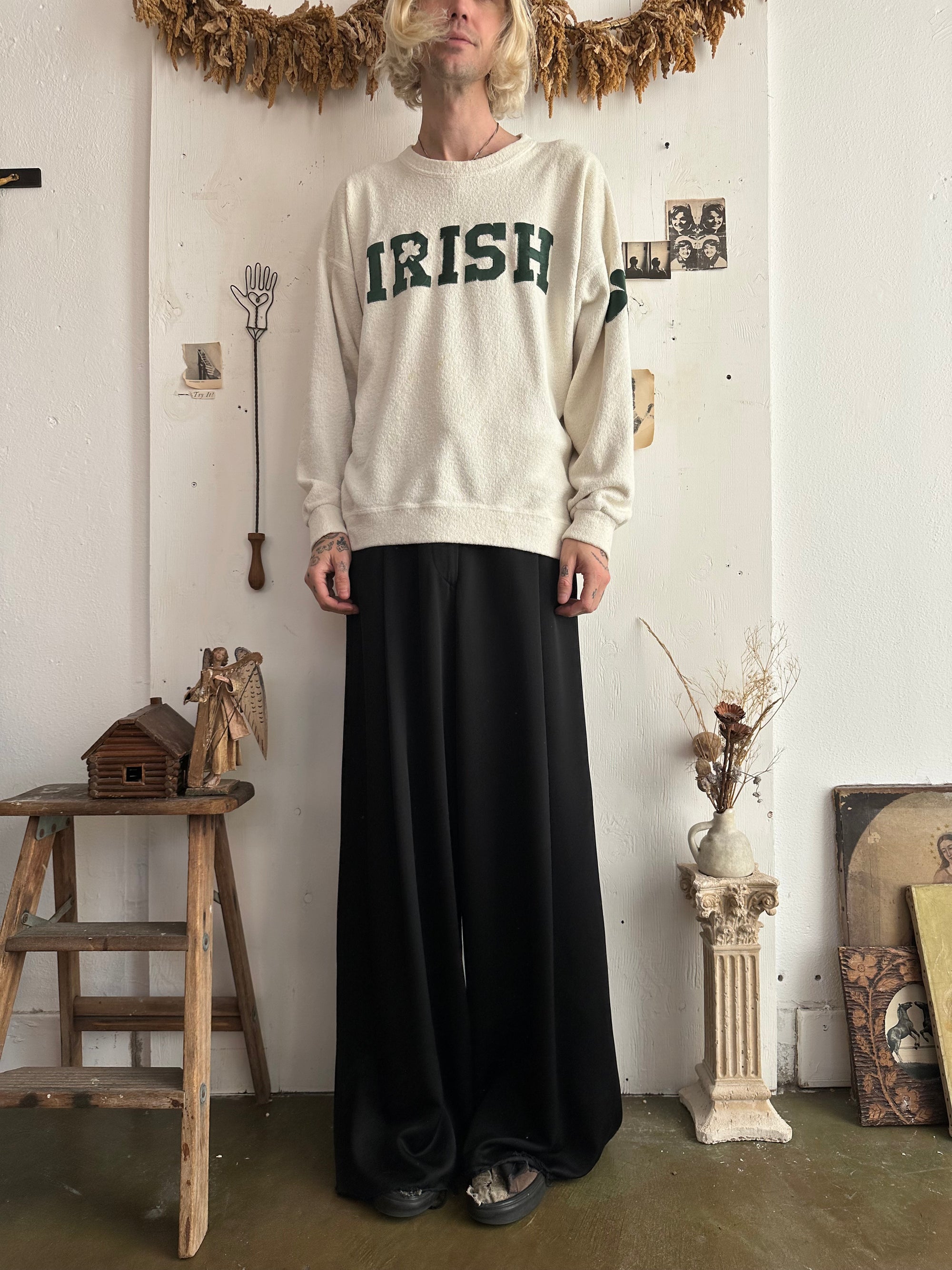 1990s Well Worn Irish Crewneck