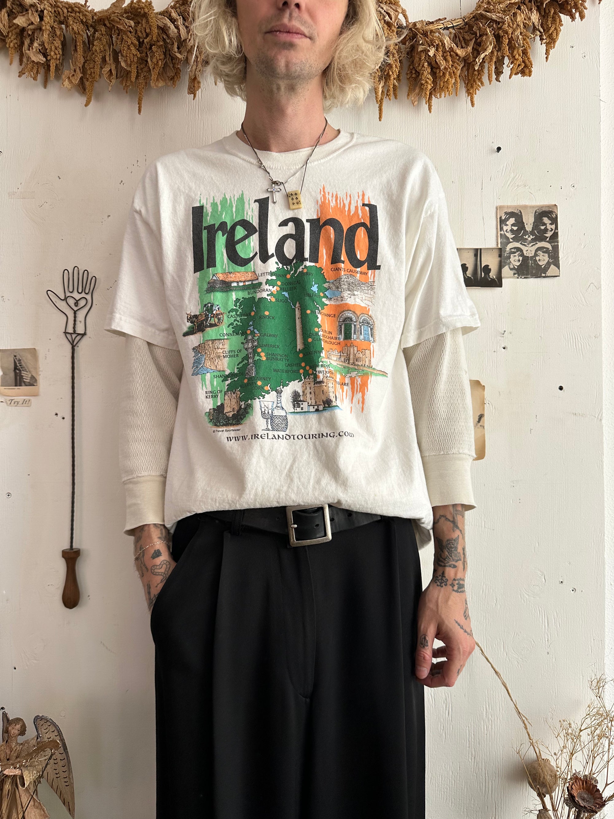 2000s Ireland Map Tee